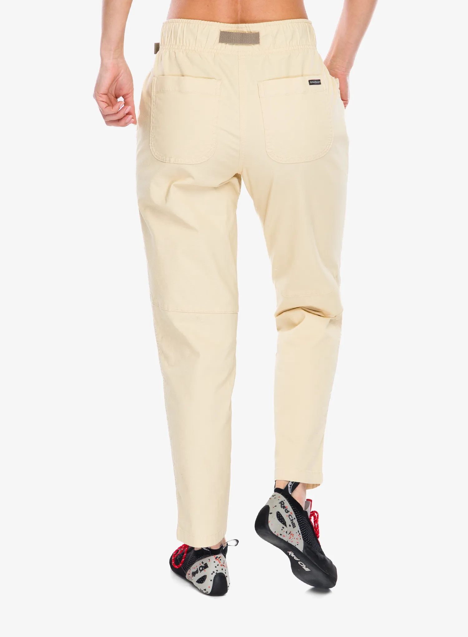 Дамски катерачни панталони Black Diamond Ethos Pants - white oak