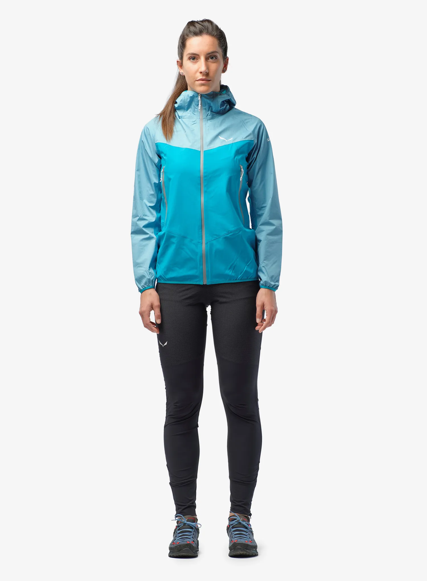 Дамски катерачни панталони Salewa Agner Dst Tights - black out