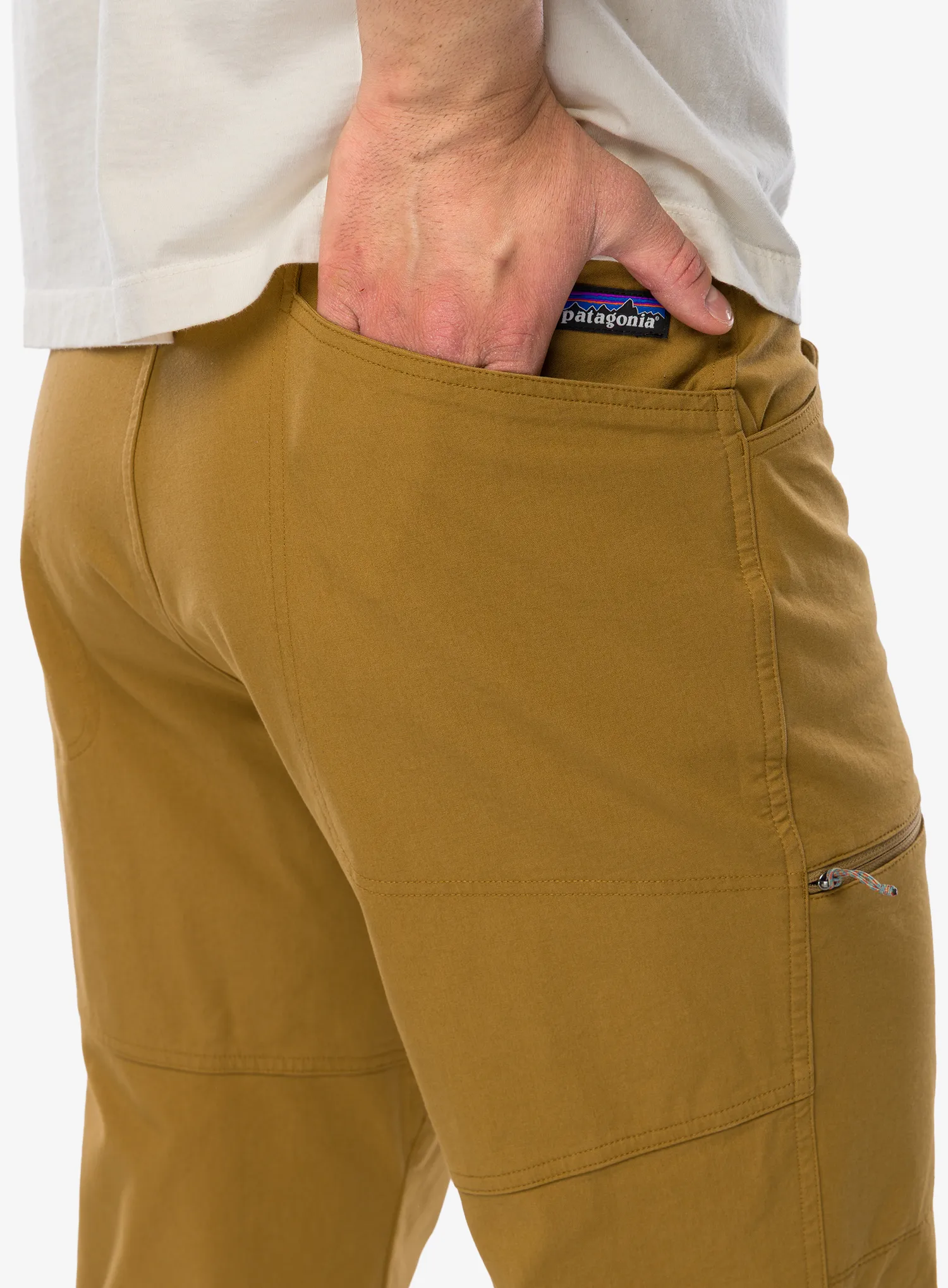 Панталони за катерене Patagonia Venga Rock Pants - bobcat brown