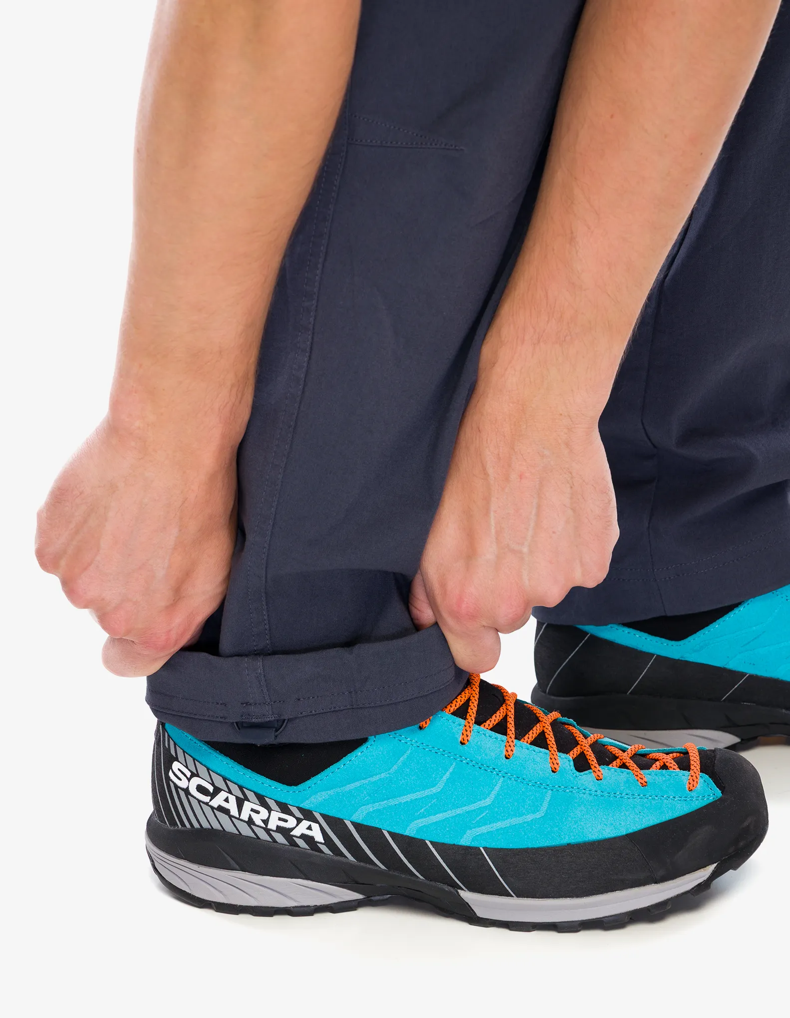 Панталони за катерене Patagonia Venga Rock Pants - smolder blue