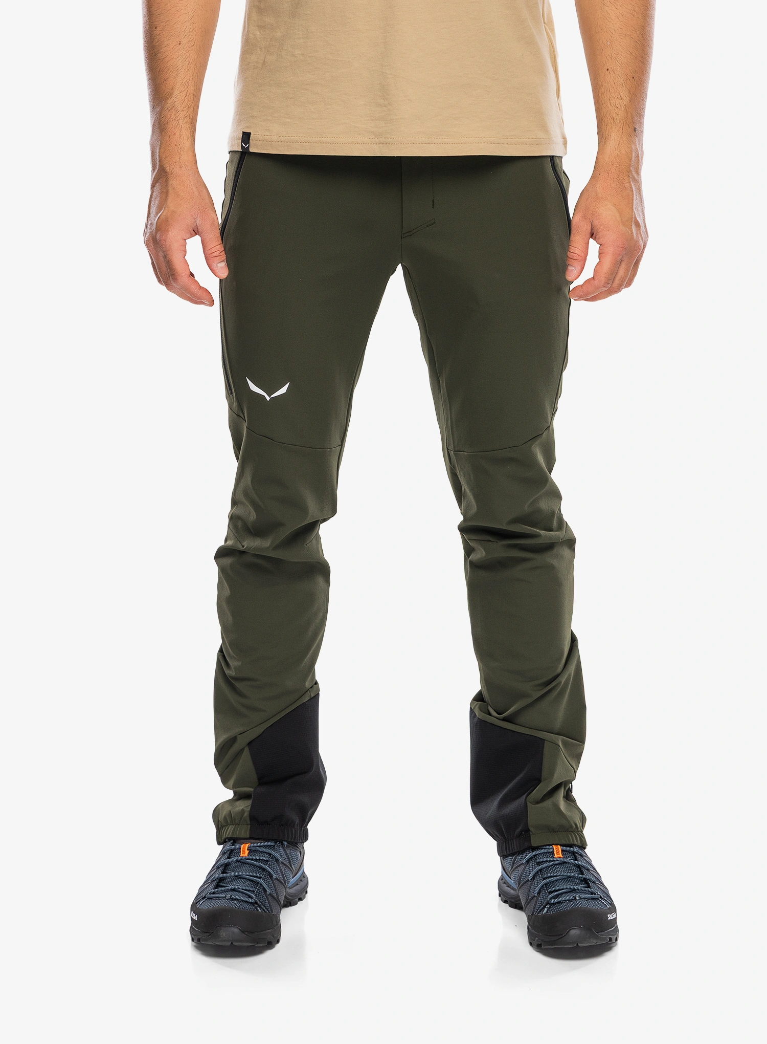 SalewaAgnerOrval3DurastretchRegularPantdarkoliveblackout4053866744638a.webp