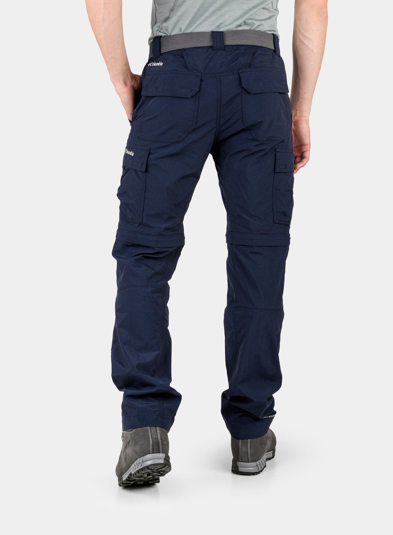Туристически панталони Columbia Silver Ridge II Convertible - collegiate navy
