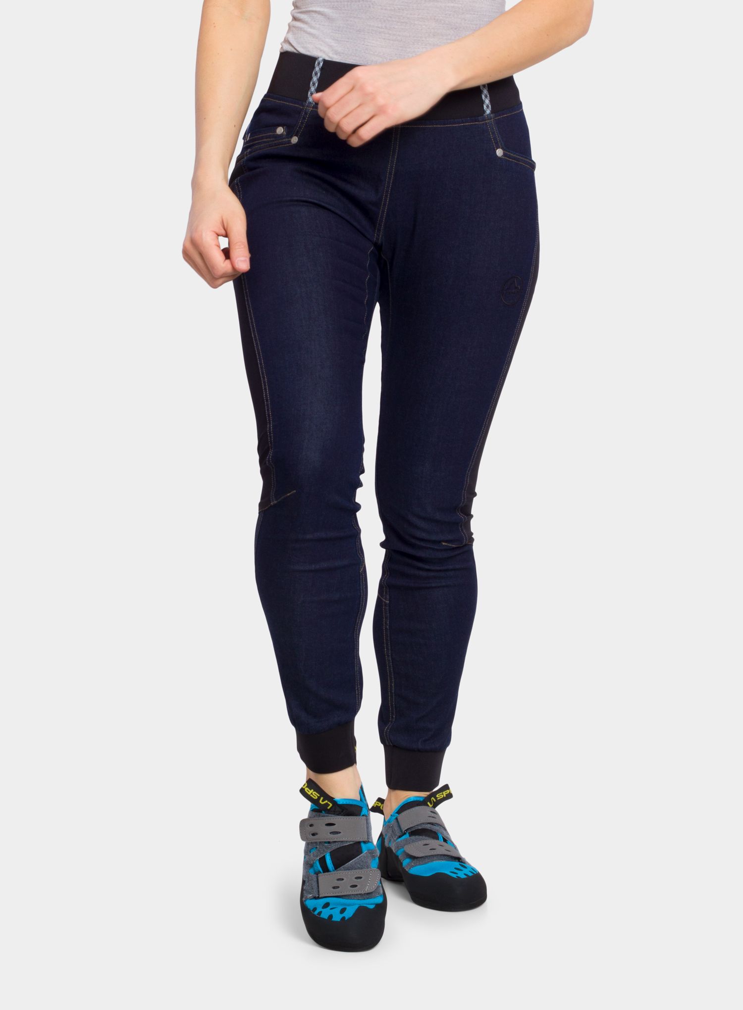 Дамски панталони La Sportiva Mescalita Pant - jeans/black