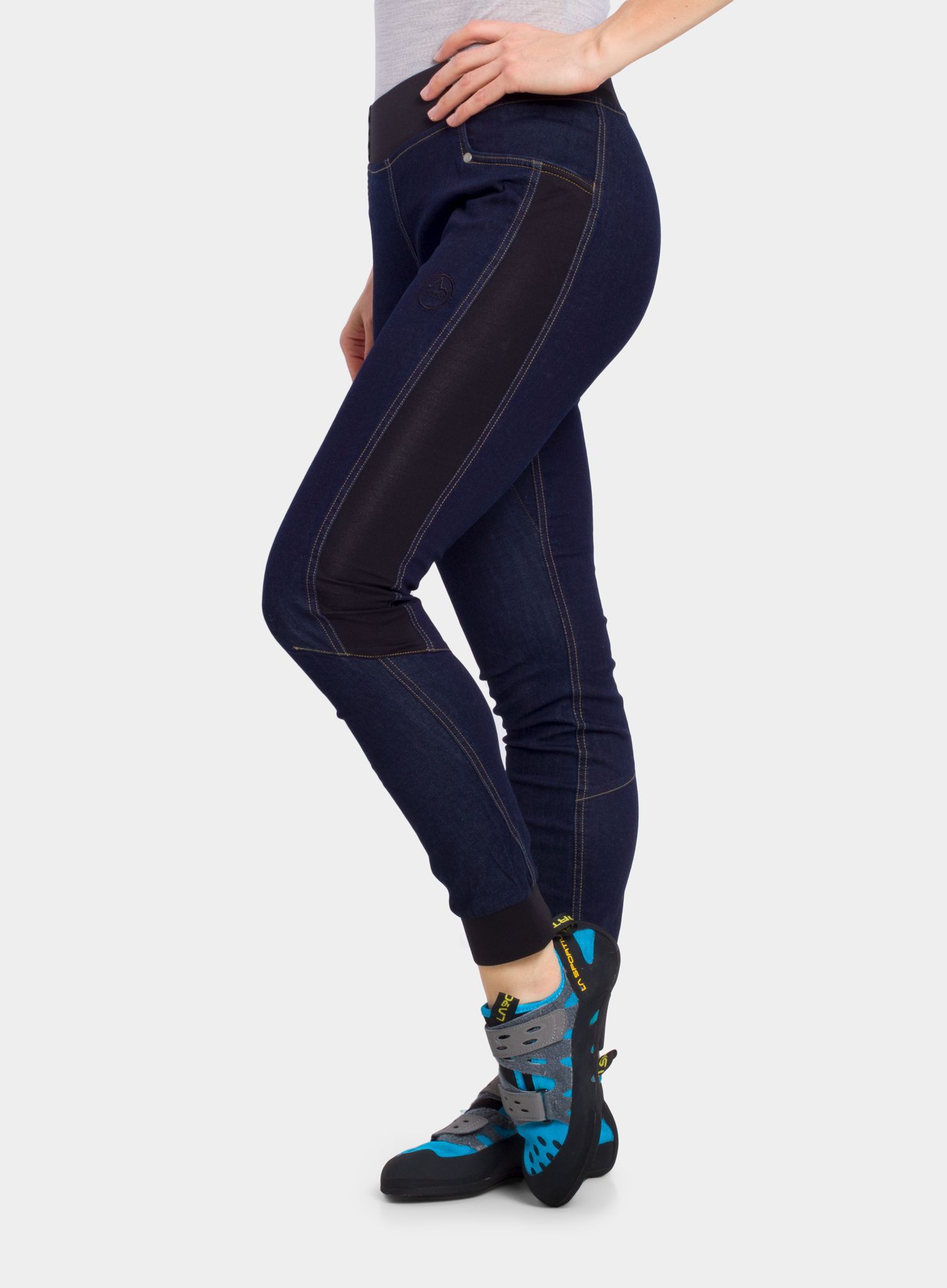 Дамски панталони La Sportiva Mescalita Pant - jeans/black