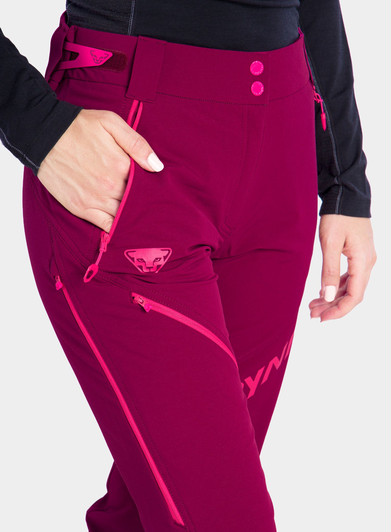 Дамски панталони за ски туринг Dynafit Mercury 2 Dynastretch Pants - beet red