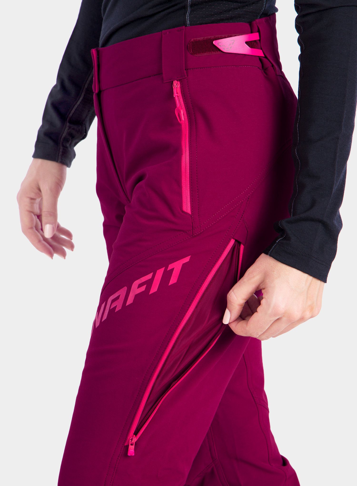Дамски панталони за ски туринг Dynafit Mercury 2 Dynastretch Pants - beet red