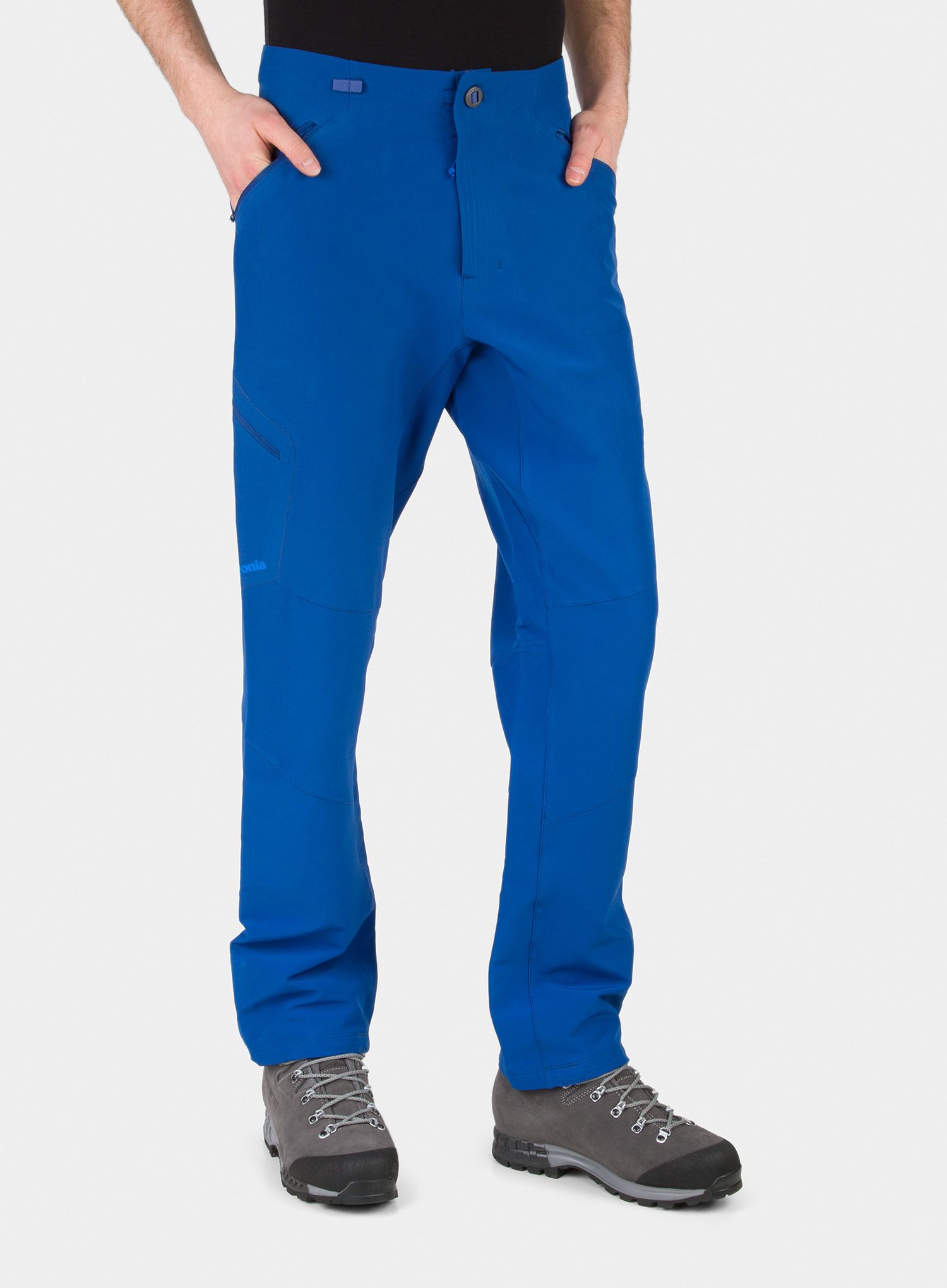 Панталони cофтшел Patagonia Simul Alpine Pants - superior blue