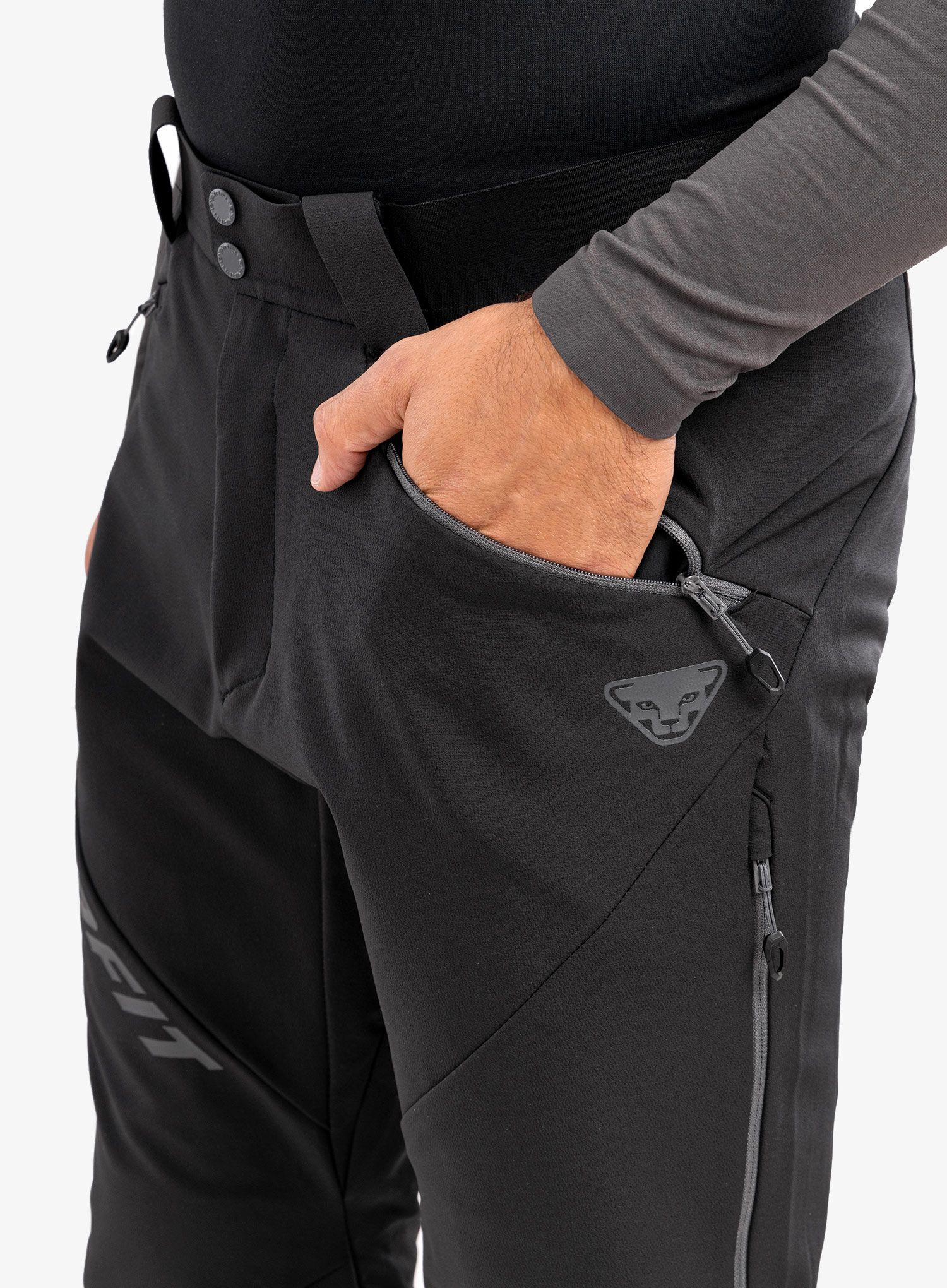 Панталони за ски туринг Dynafit TLT Touring Dynastretch Pants - black out