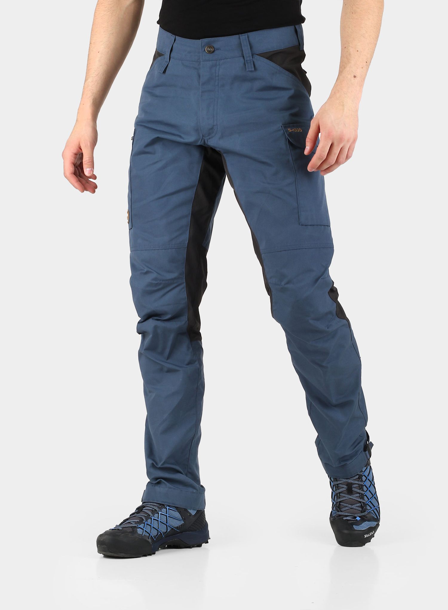 Туристически панталони Fjallraven Kaipak Trousers - uncle blue/dark grey