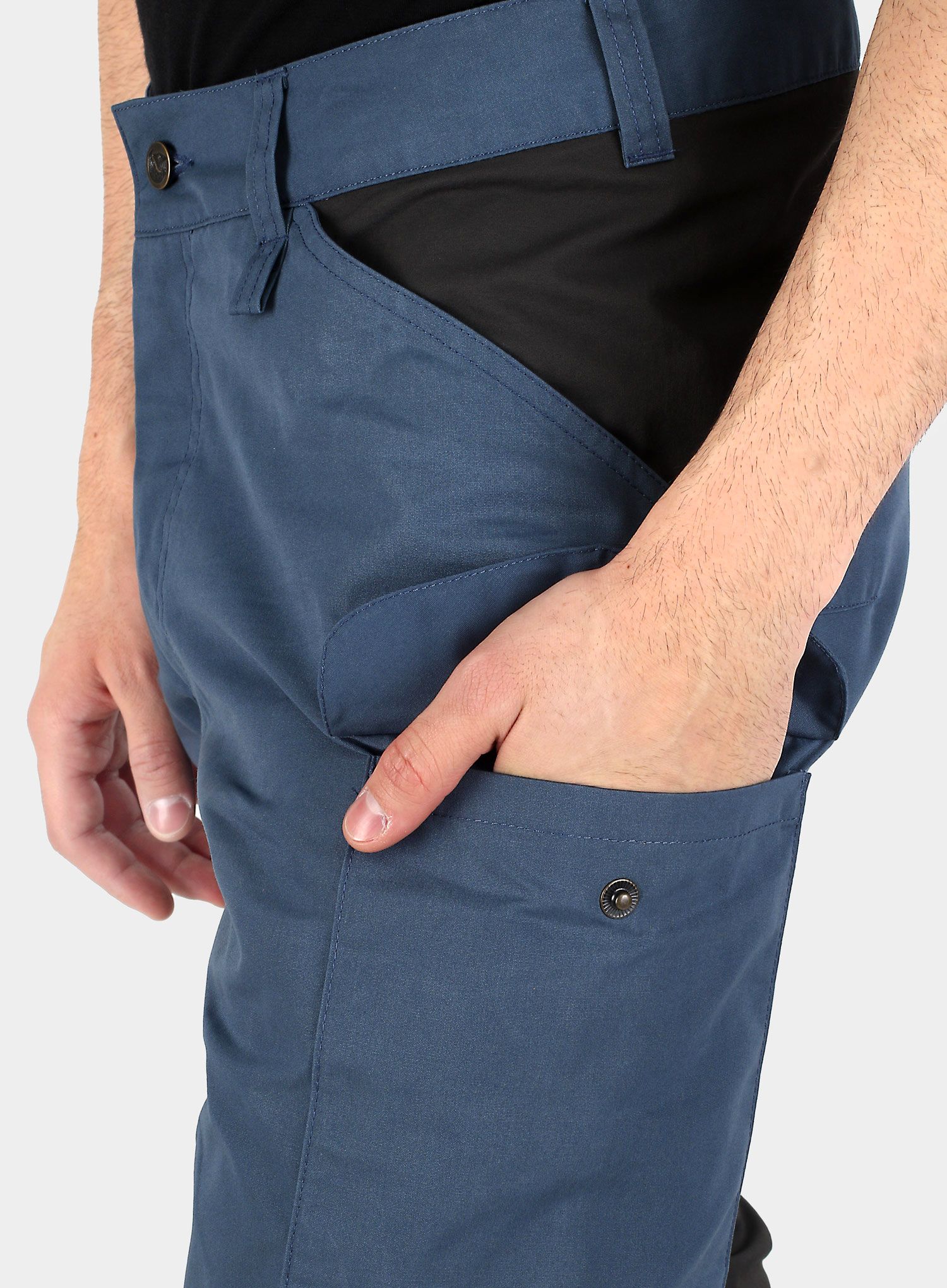 Туристически панталони Fjallraven Kaipak Trousers - uncle blue/dark grey