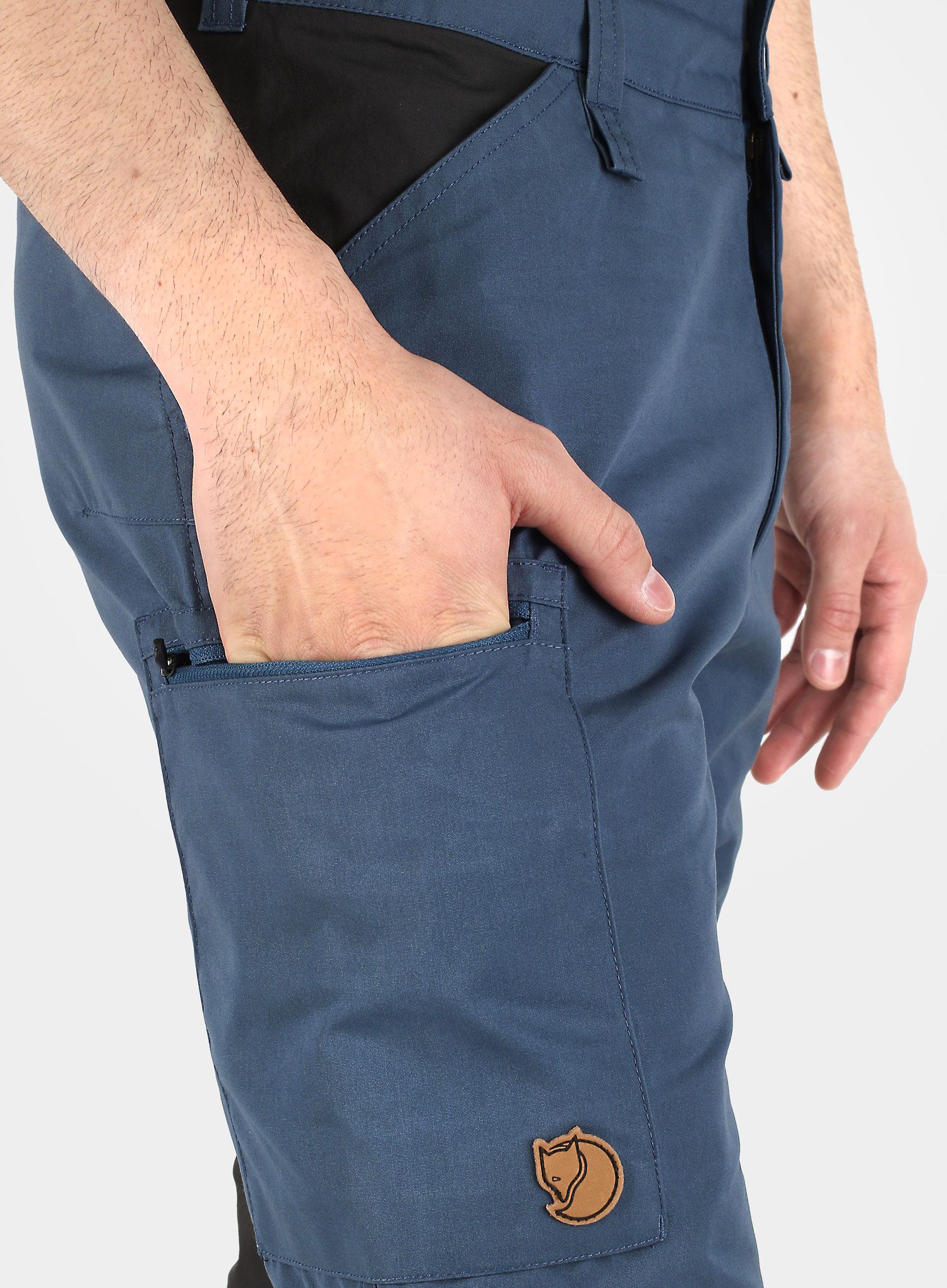 Туристически панталони Fjallraven Kaipak Trousers - uncle blue/dark grey