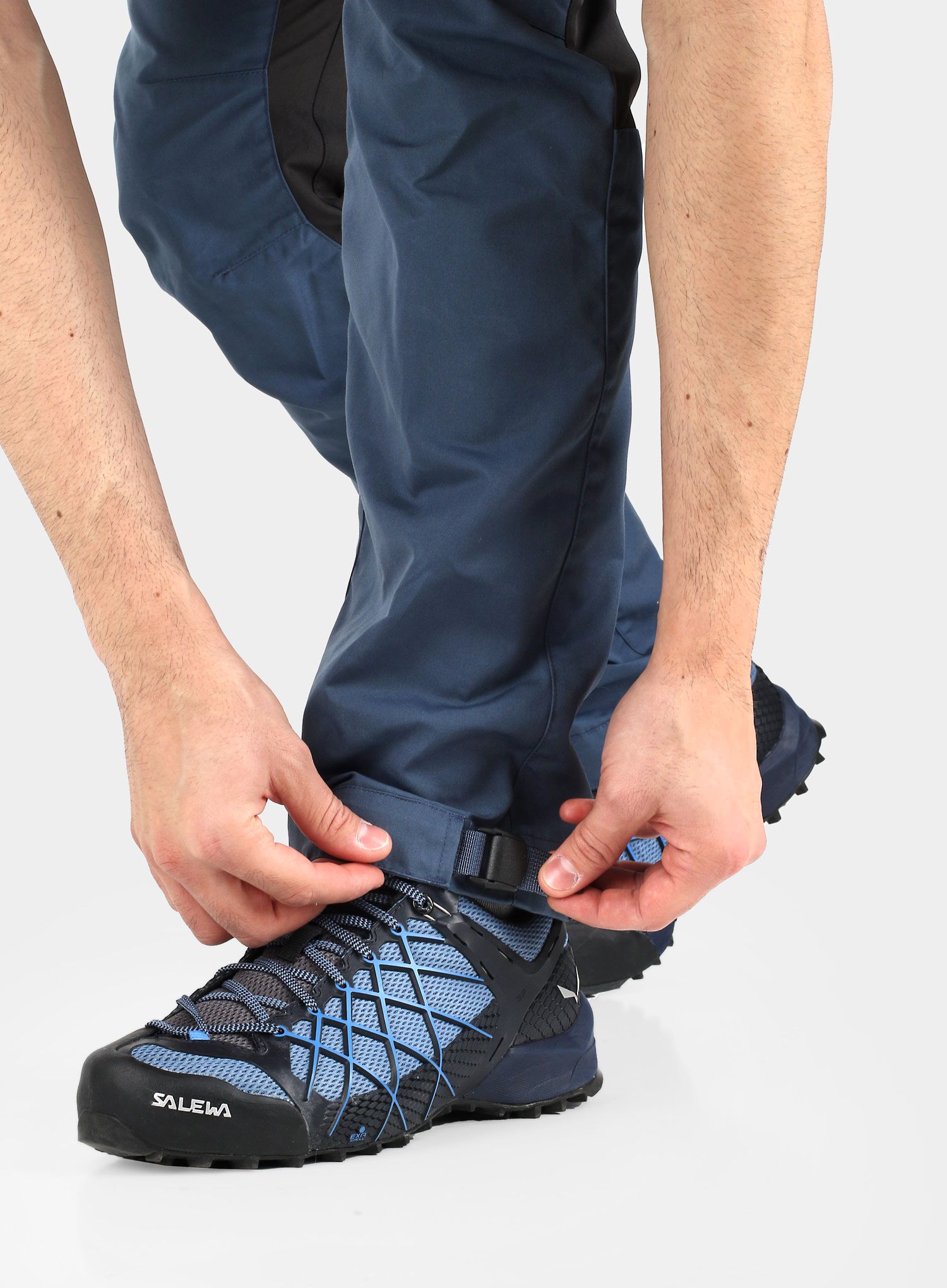 Туристически панталони Fjallraven Kaipak Trousers - uncle blue/dark grey
