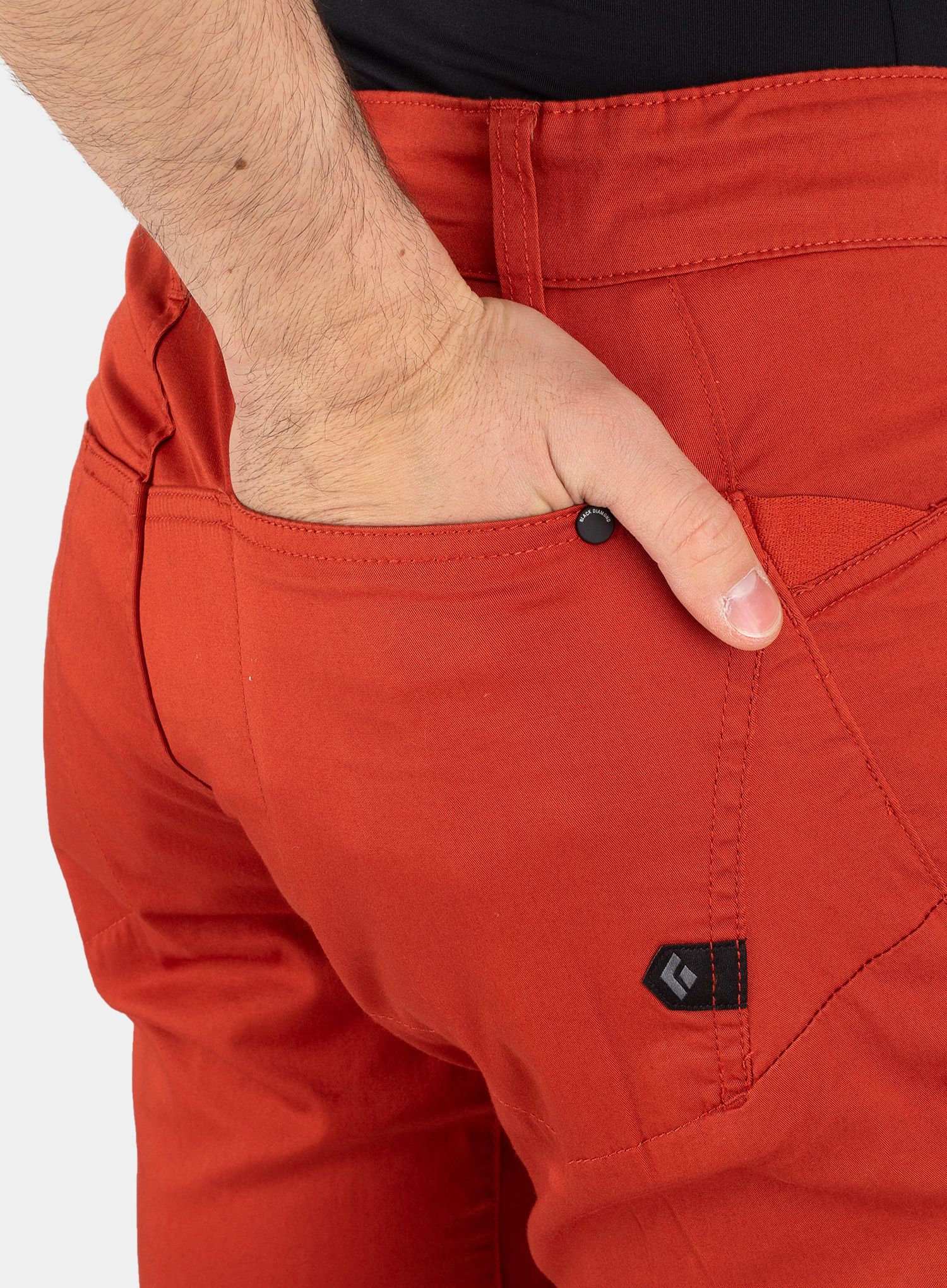 Панталони за катерене Black Diamond Credo Pants - red rock