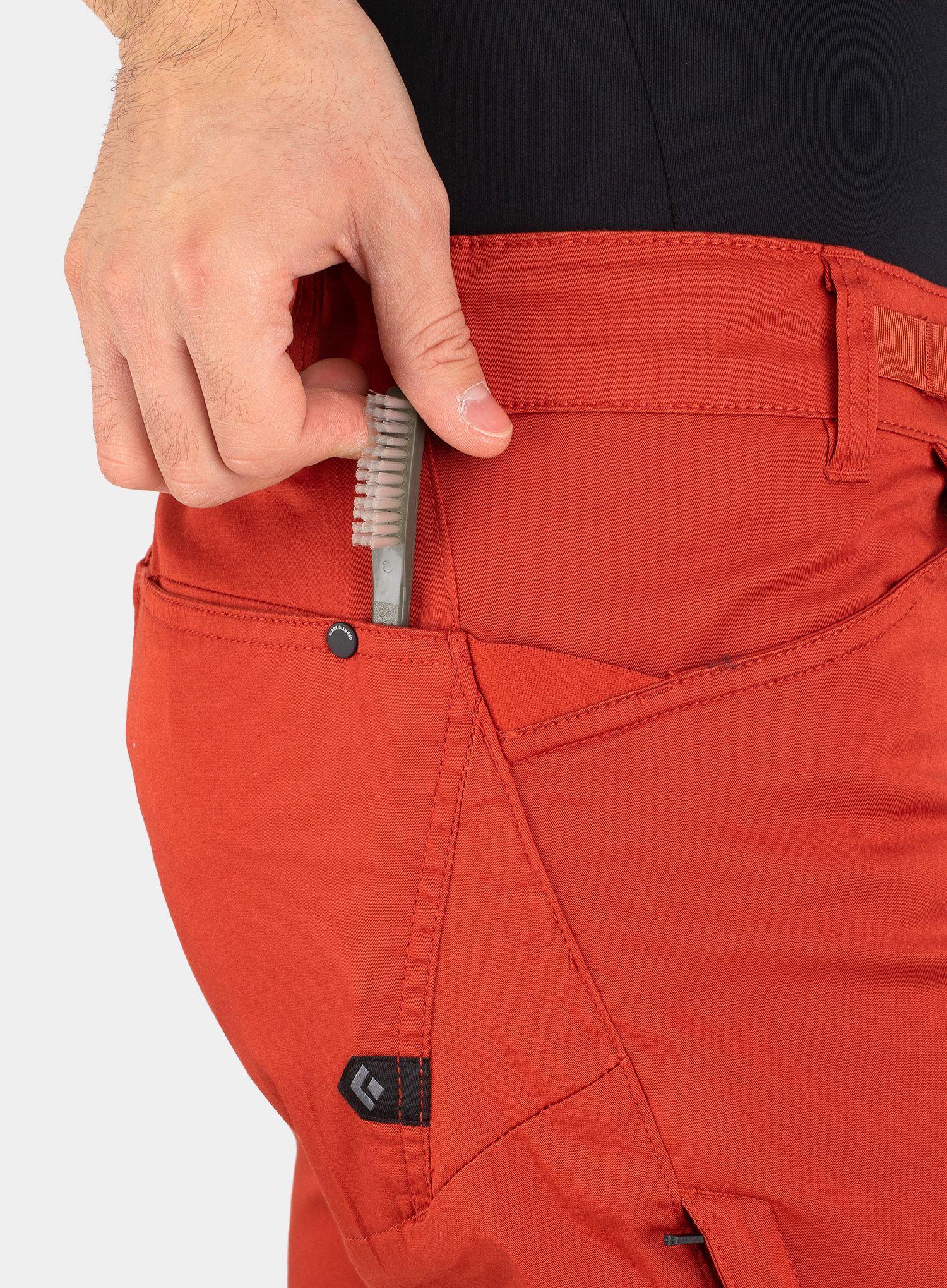Панталони за катерене Black Diamond Credo Pants - red rock