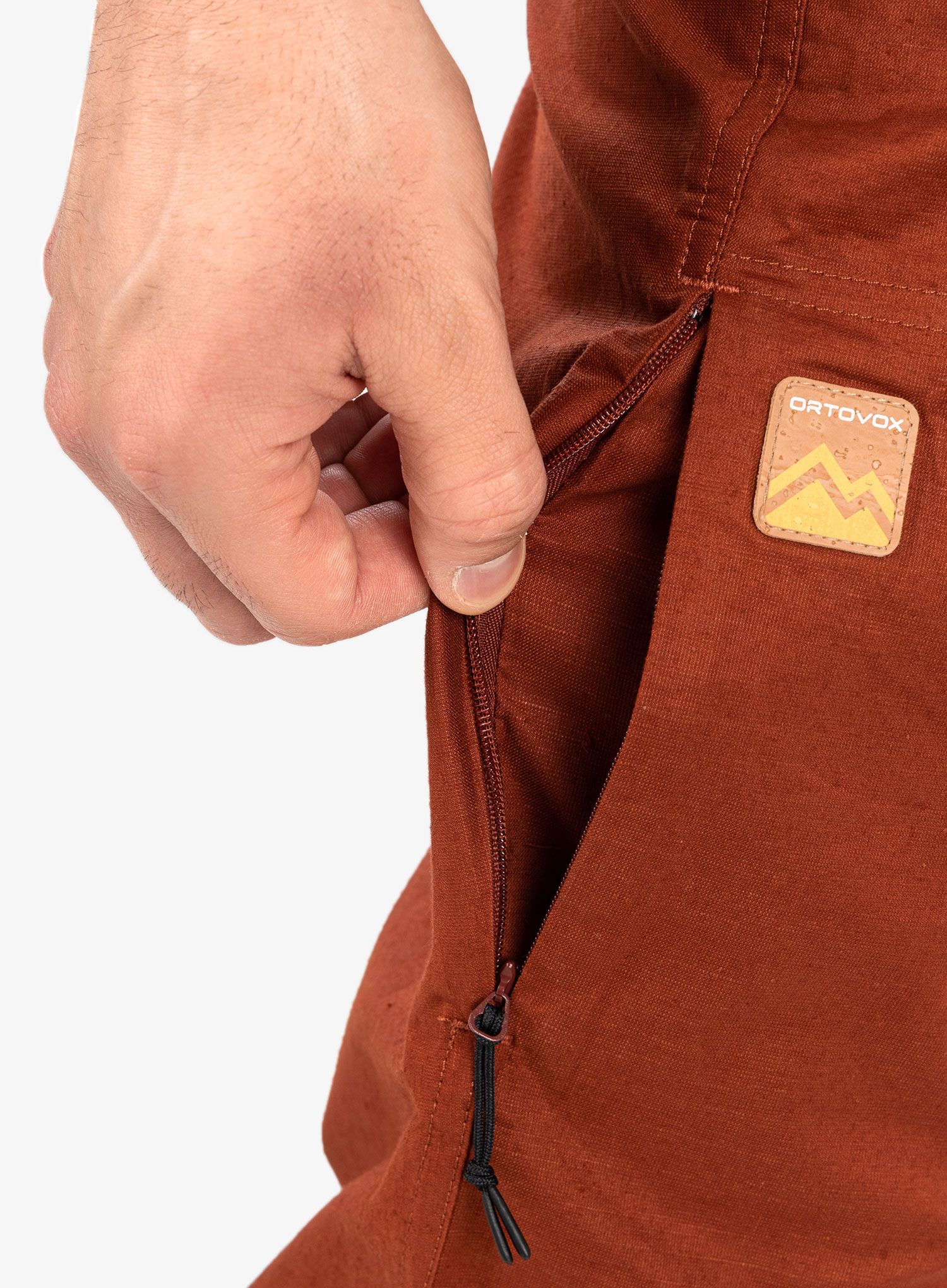 Панталони за катерене Ortovox Valbon Pants - clay orange
