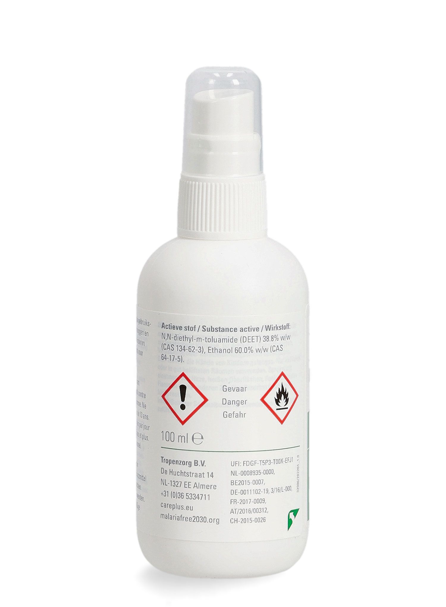 Спрей срещу комари Care Plus Anti-Insect Deet Spray 40% 100ml