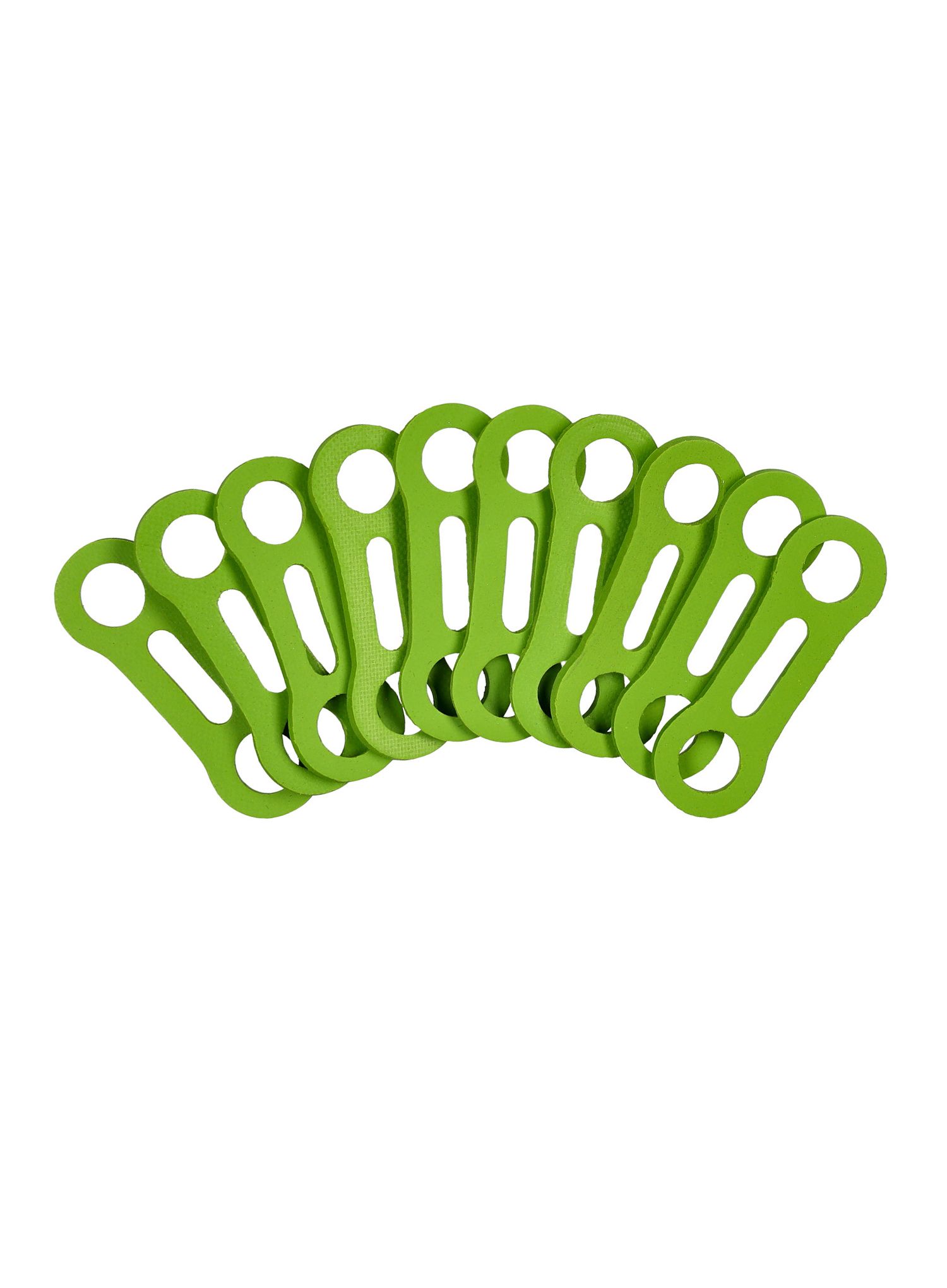 Гумен фиксатор Ocun Biner Fix 16 mm - 10-pack - green