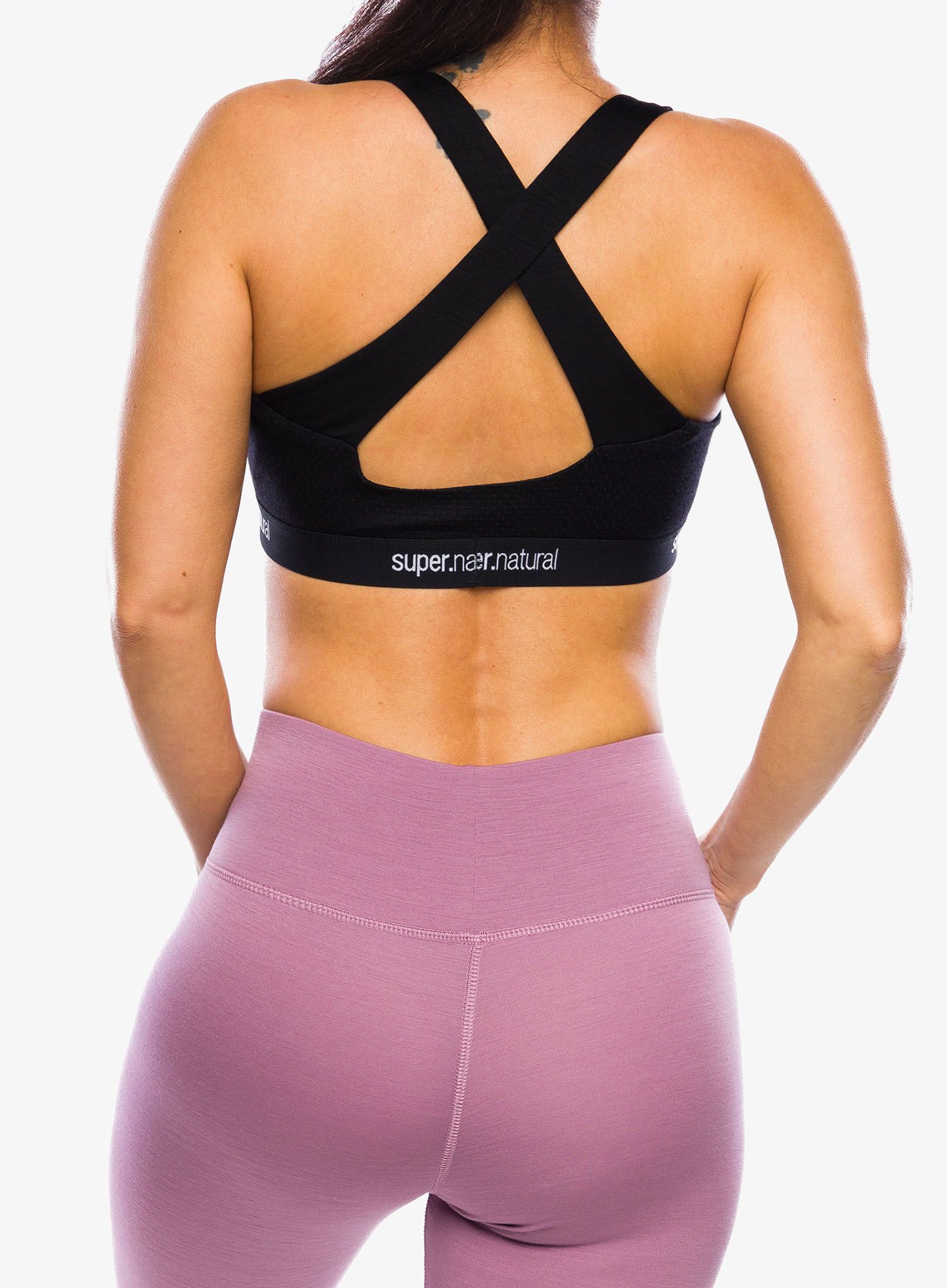 Спортно бюстие Super.natural Feel Good Bra - jet black
