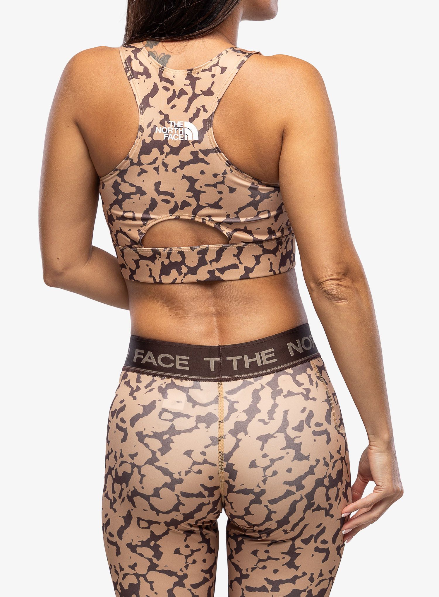 Спортно бюстие The North Face Flex Bra - almond butter