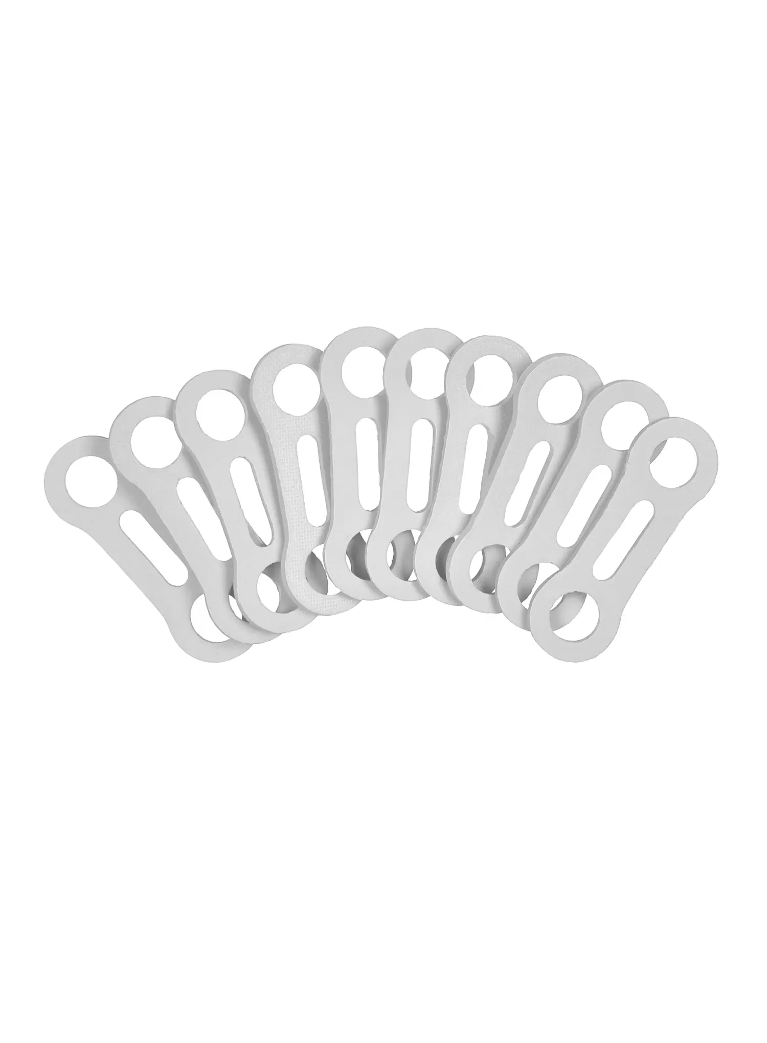Фиксатор Ocun Biner Fix 16 mm 10-pack - white