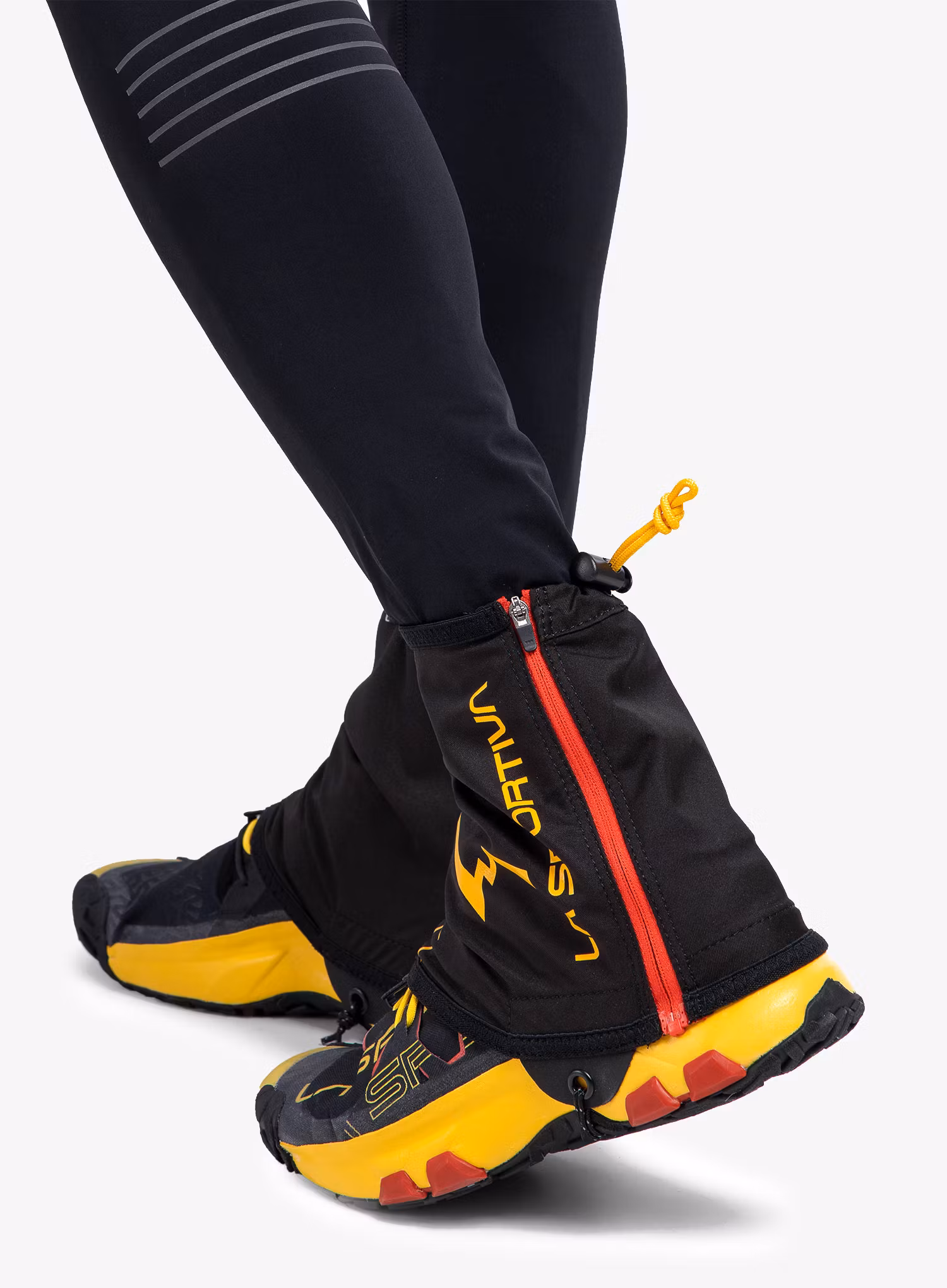 Гети La Sportiva Winter Running Gaiter - black/yellow