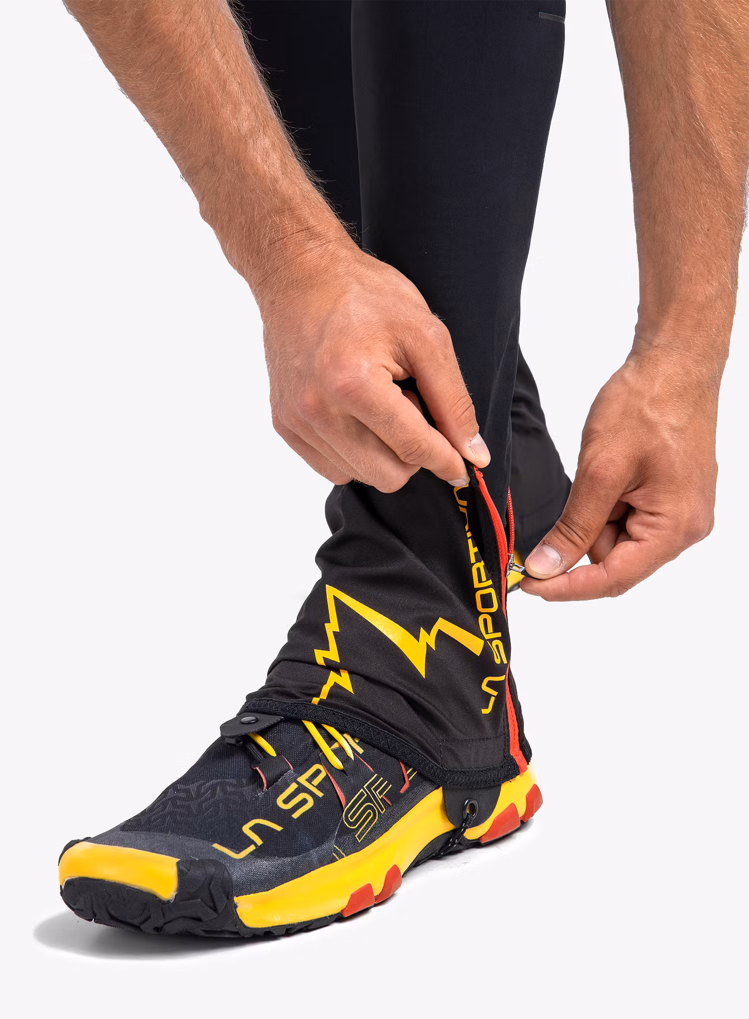 Гети La Sportiva Winter Running Gaiter - black/yellow