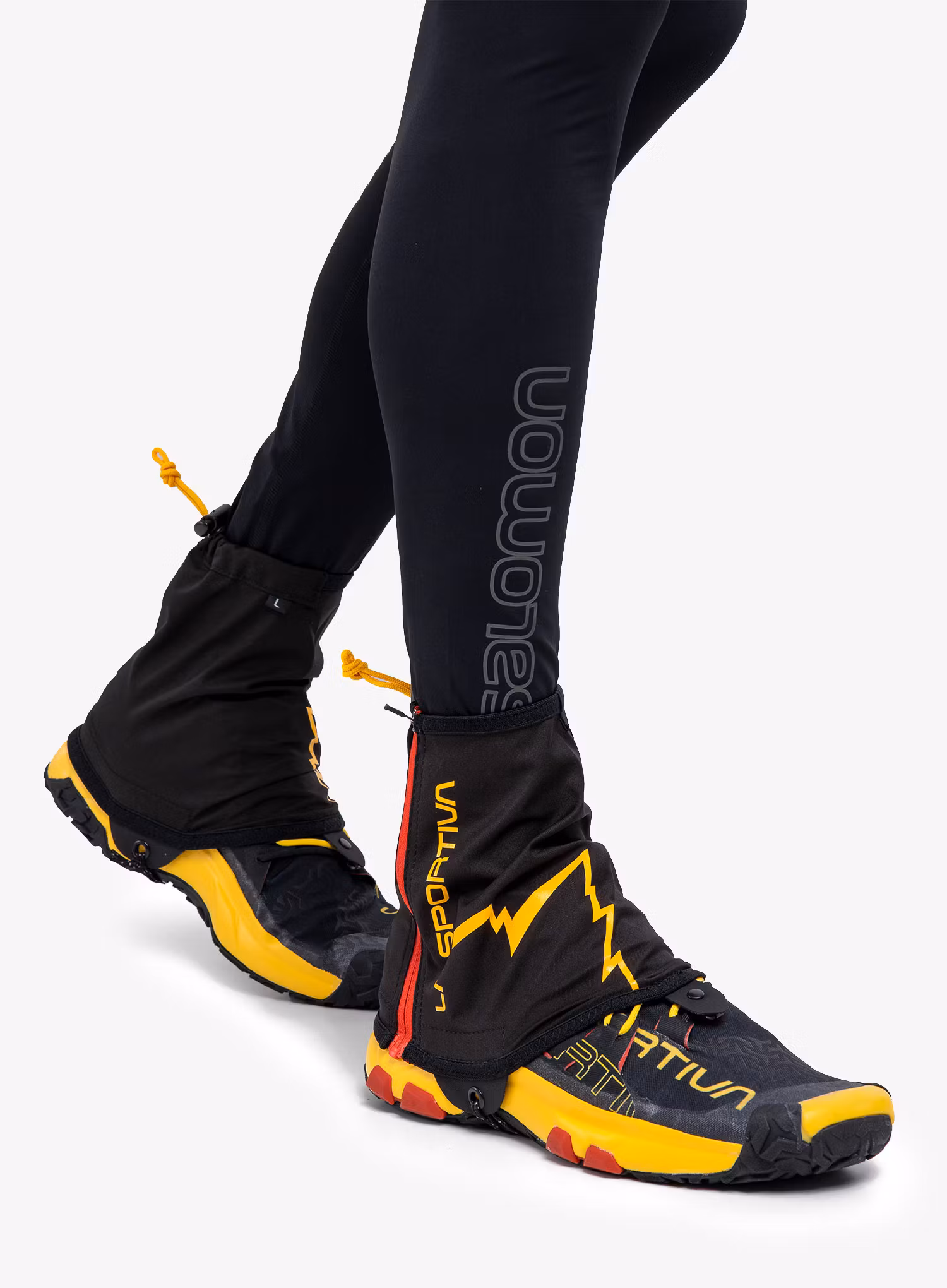 Гети La Sportiva Winter Running Gaiter - black/yellow