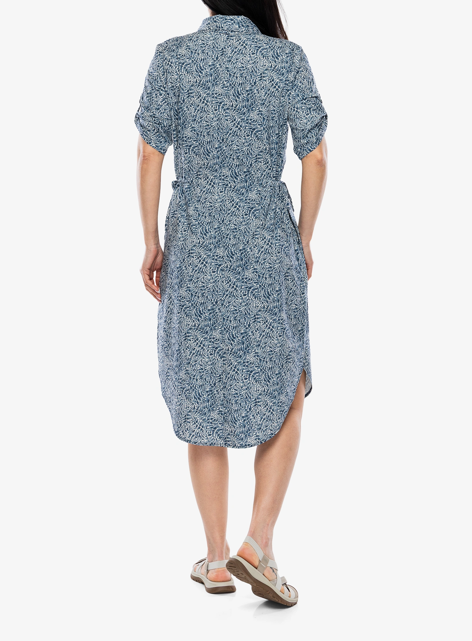 Спортна рокля Royal Robbins Spotless Traveler Dress SS - deep blue briar pt