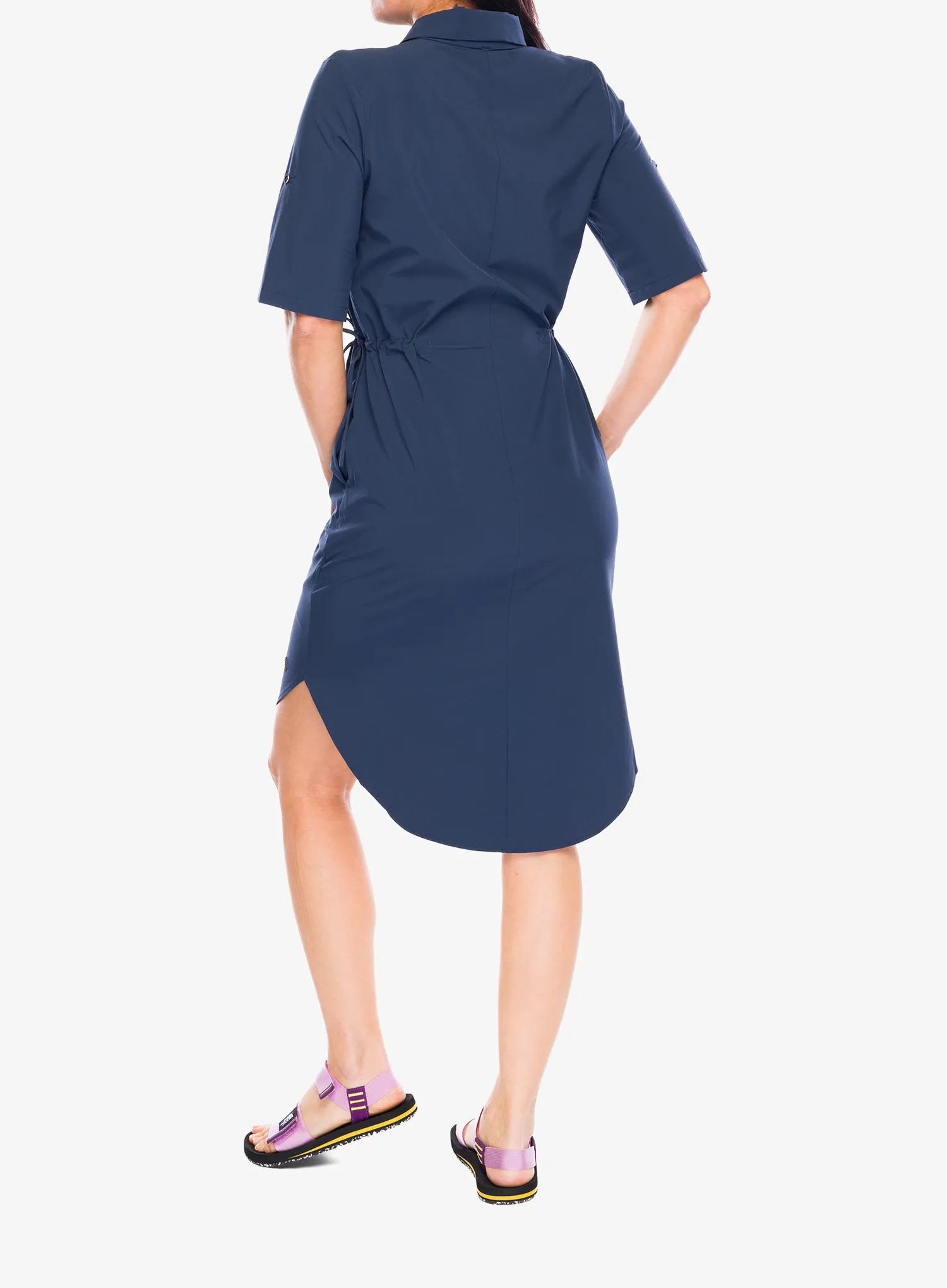 Спортна рокля Royal Robbins Spotless Traveler Dress SS - navy