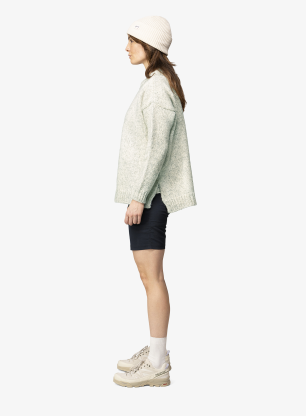 Дамски пуловер Devold Nansen Wool Sweater - grey melange