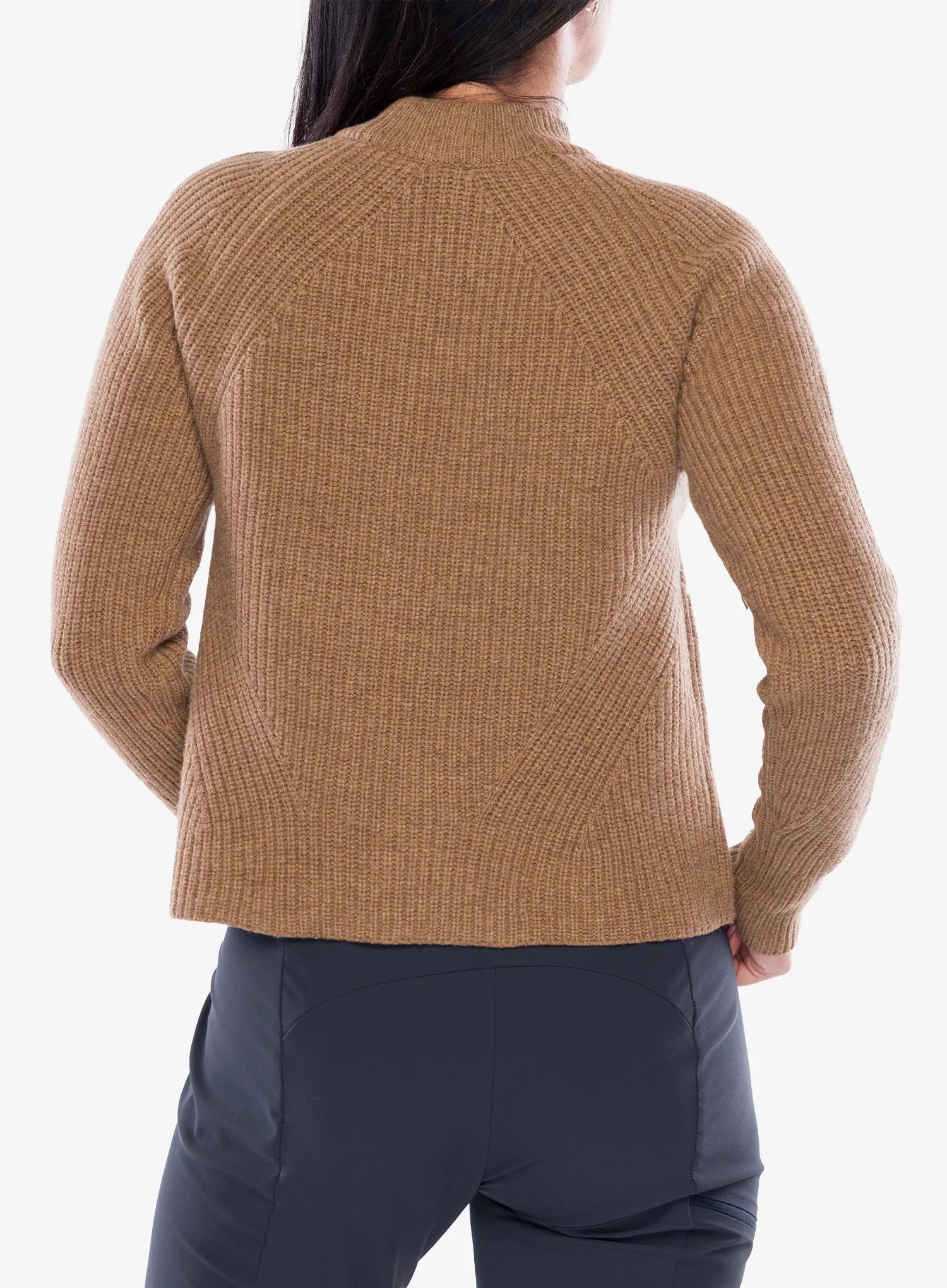 Дамски пуловер Royal Robbins Rockcraft Mock Neck - tawny htr