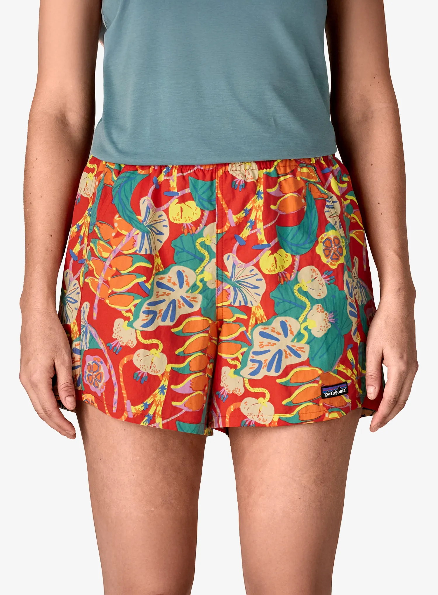 Дамски шорти Patagonia Baggies Shorts 5 - tropiclimb/hot ember