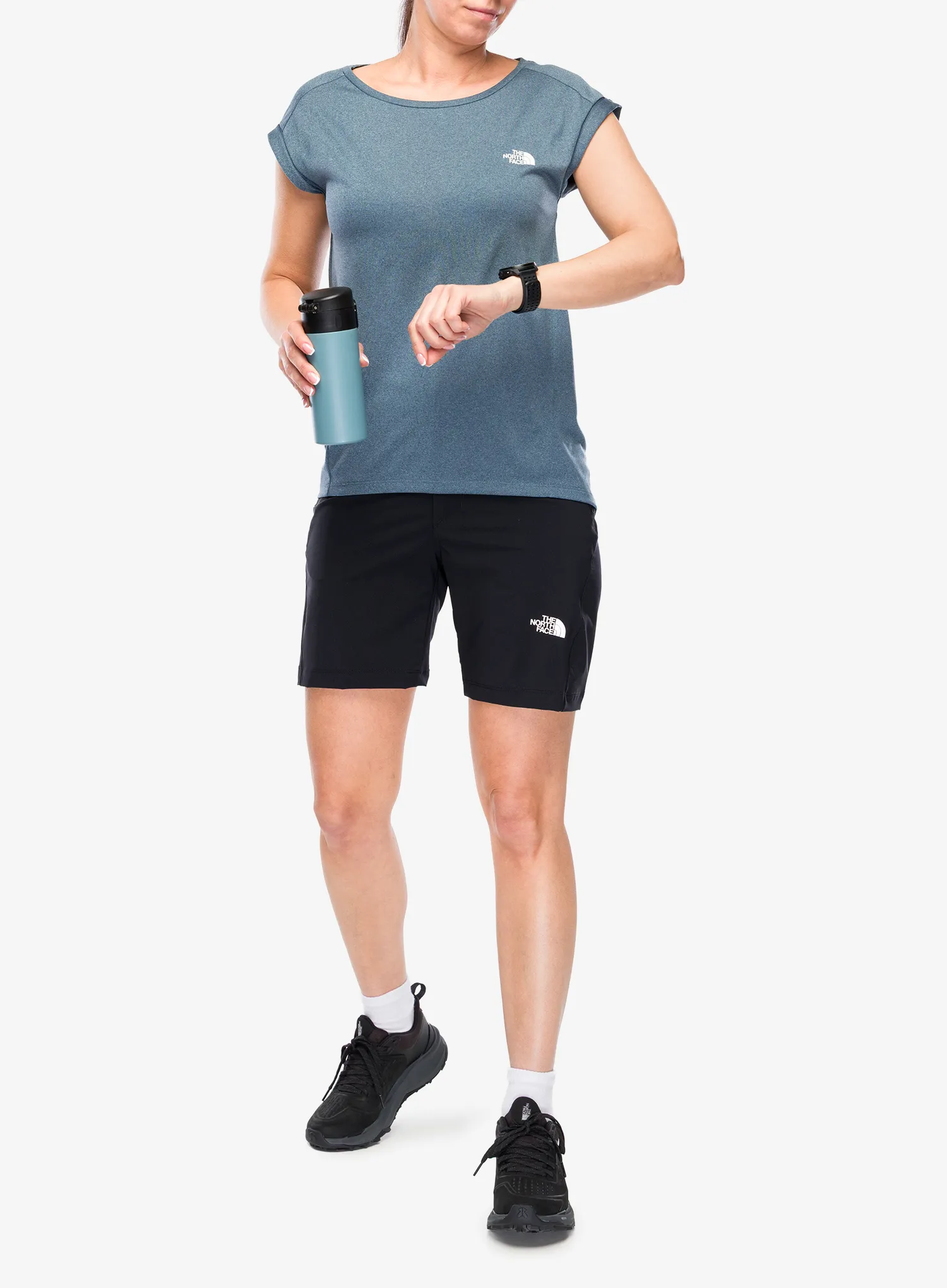 Дамски шорти The North Face Felik Slim Tapered Short - tnf black