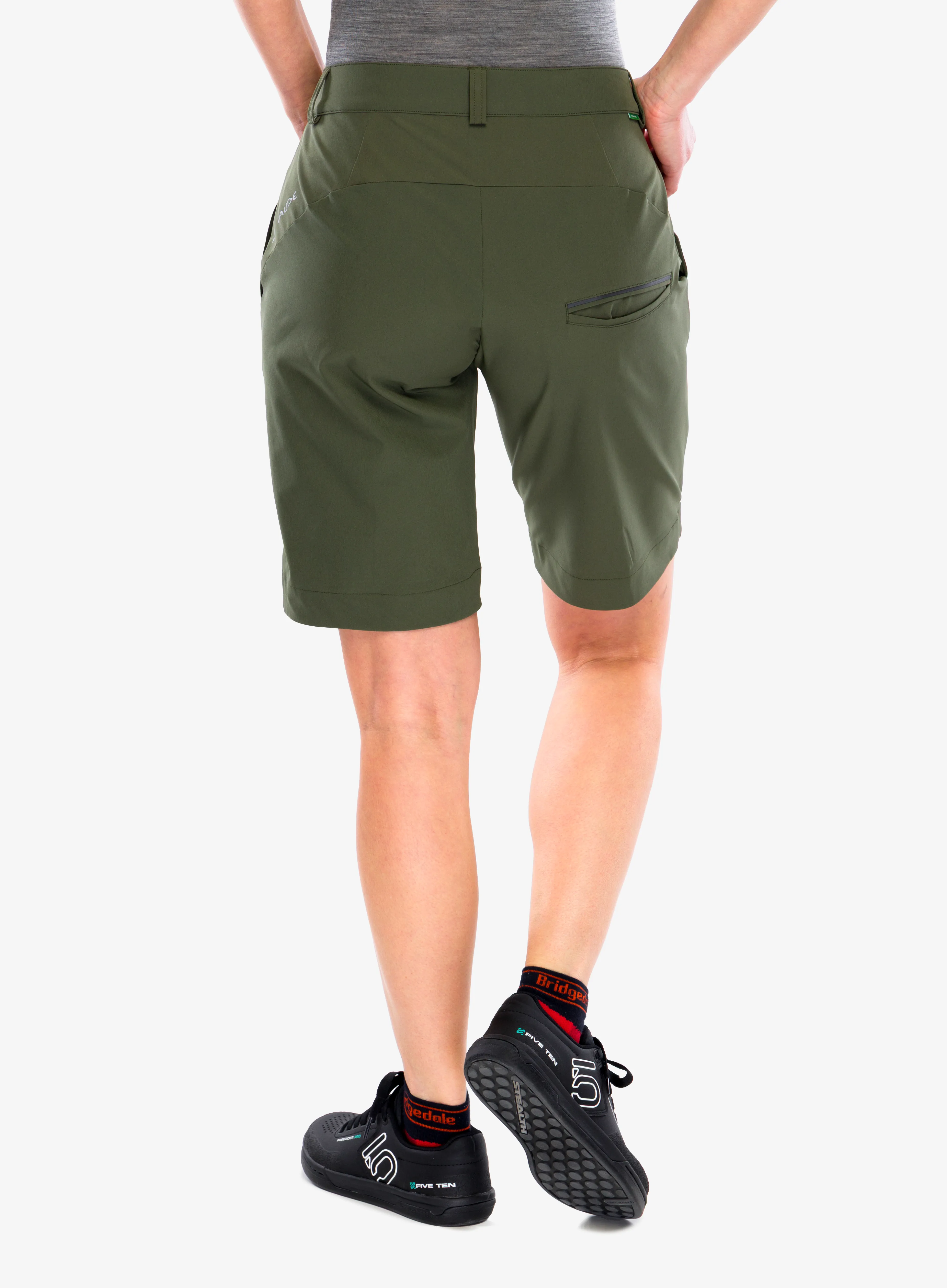 Дамски шорти Vaude Cyclist Shorts - khaki