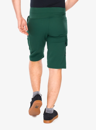Къси велосипедни панталони 100% Ridecamp Short - forest green