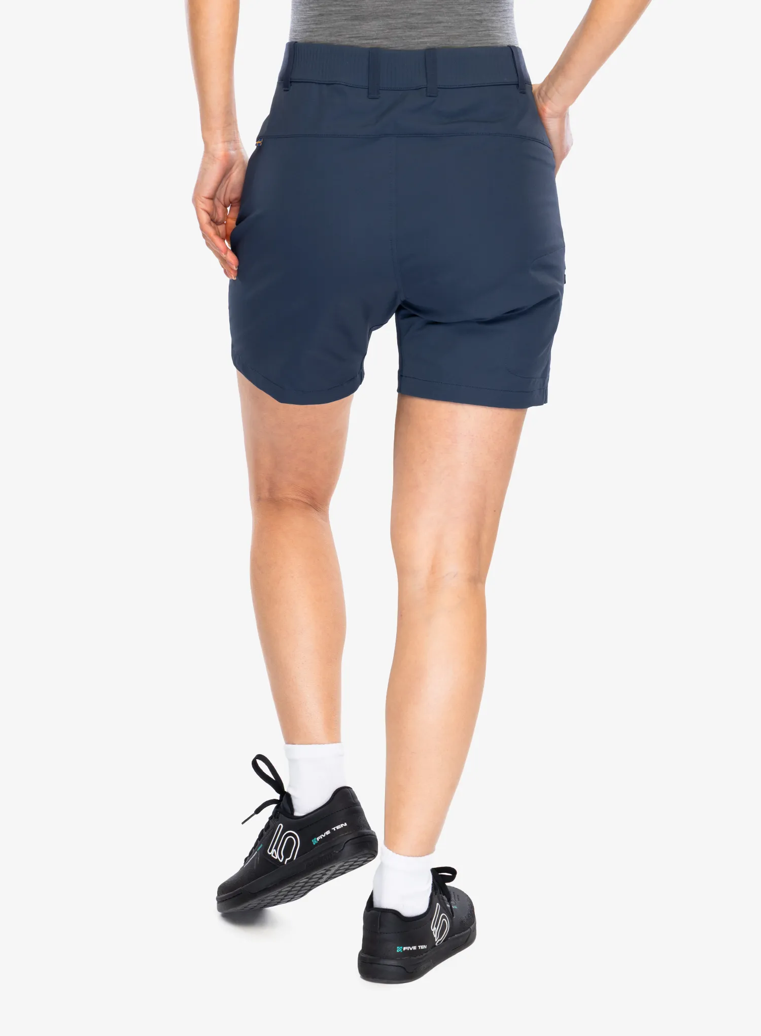 Дамски вело шорти Fjallraven Hoja Hybrid Shorts - navy