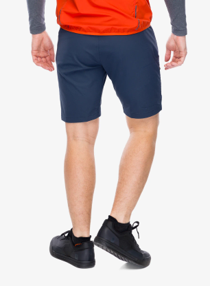 Къси велосипедни панталони Fjallraven Hoja Hybrid Shorts - navy/navy