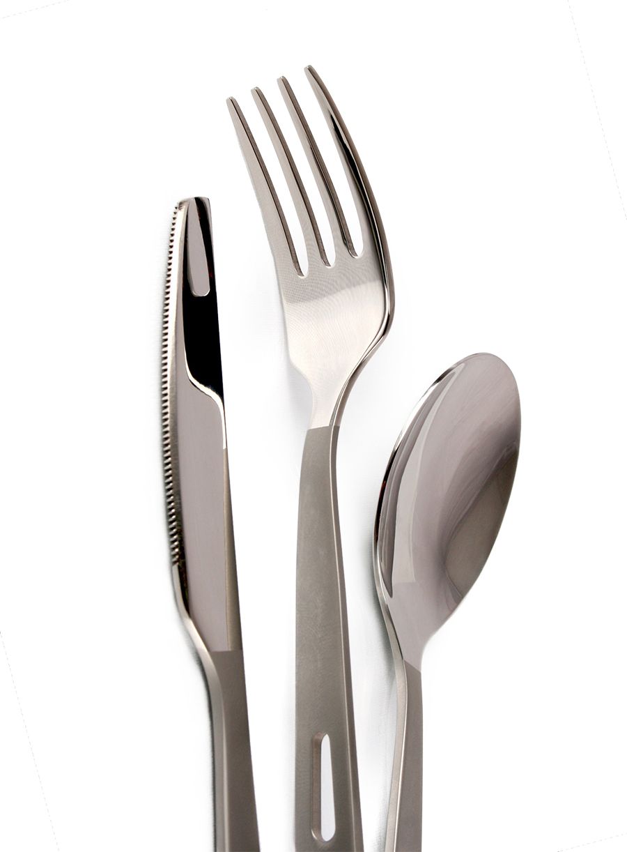 Туристически прибори Lifeventure Basic Cutlery Set