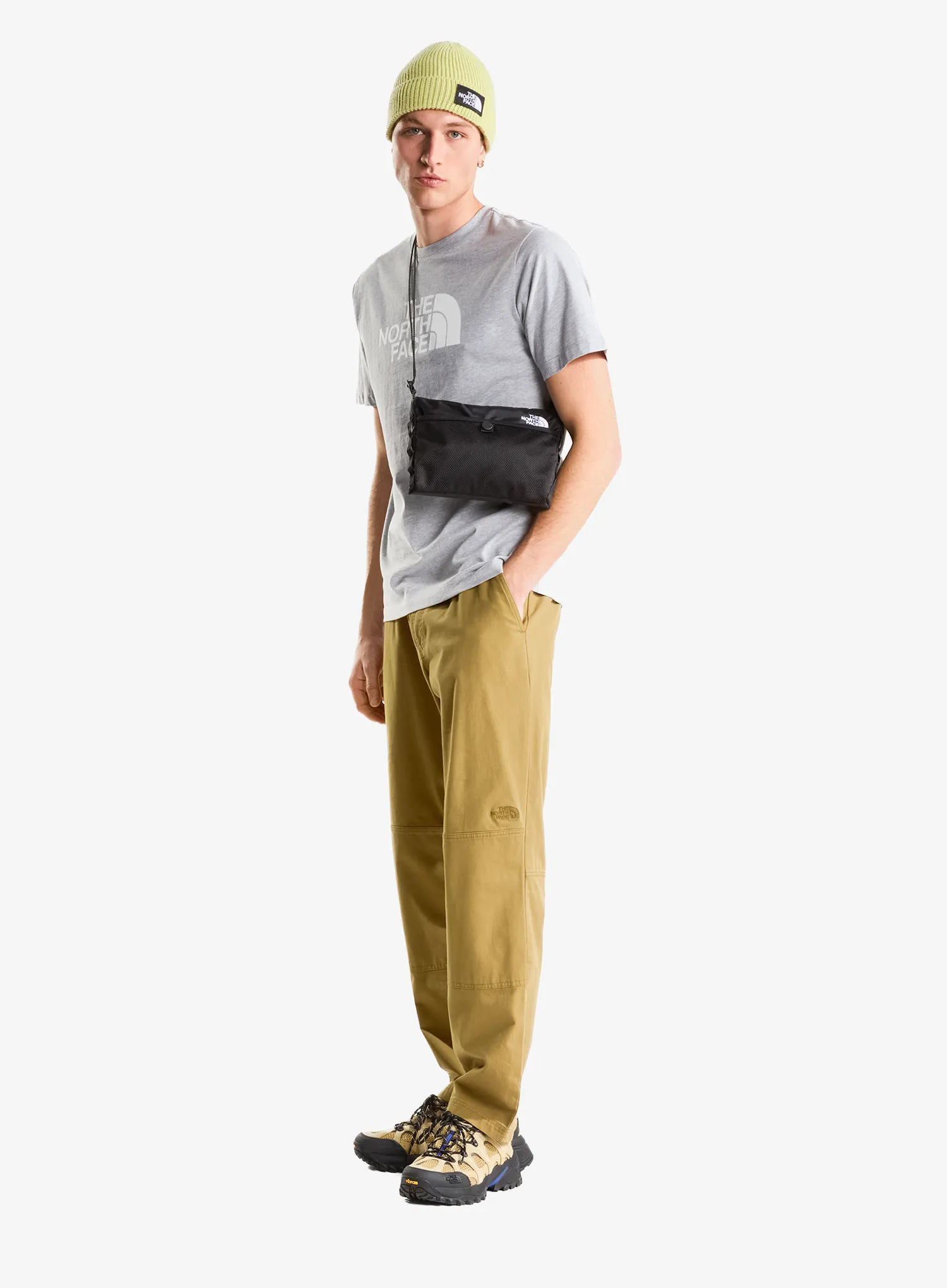 Фланелка The North Face Evolution Half Dome Regular SS - grey/tnf white