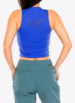 Дамски потник Arcteryx Soria Tank - electra/soulsonic