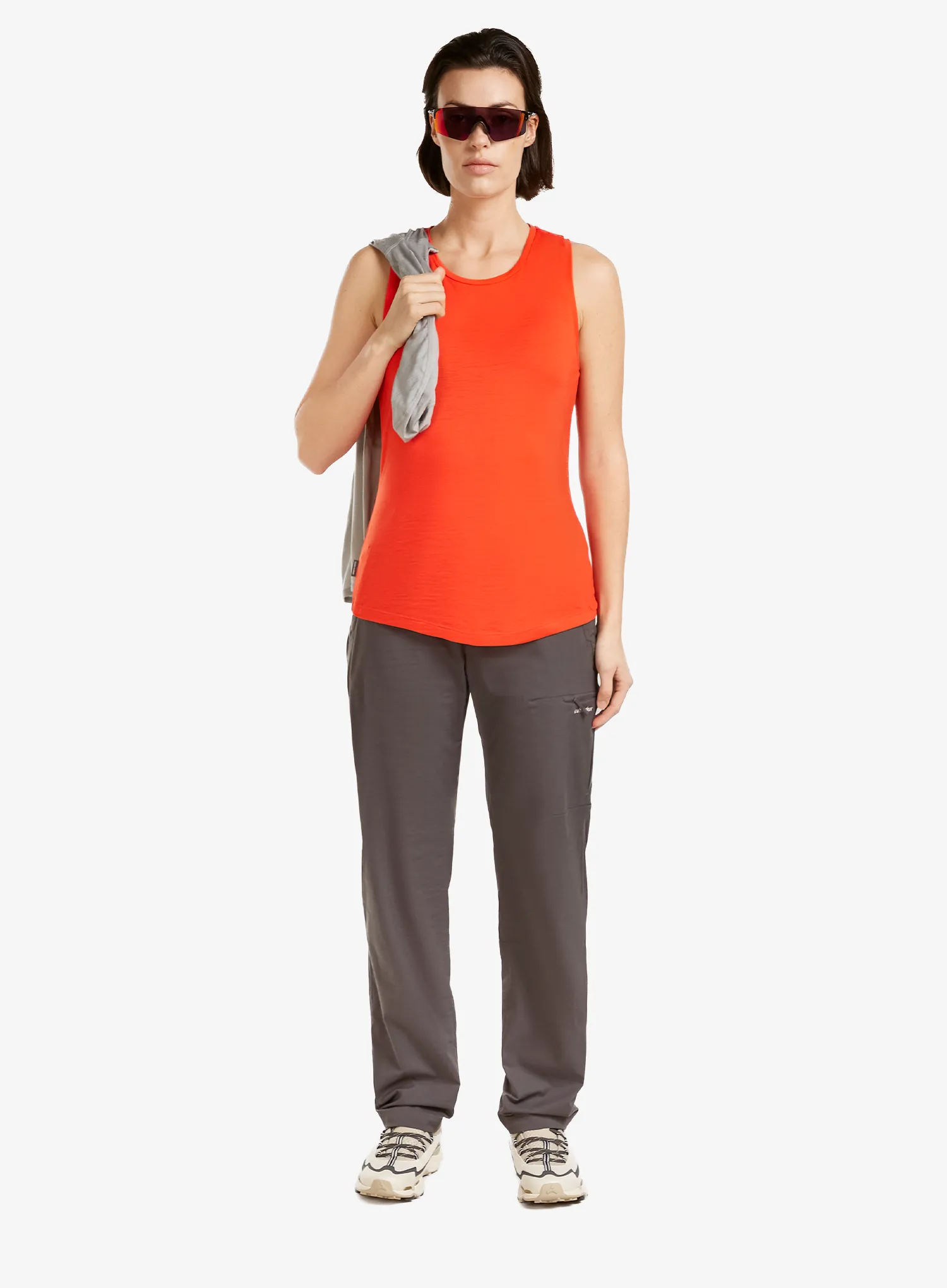 Дамски потник Icebreaker Merino 125 Cool-Lite Sphere III Tank - fervid