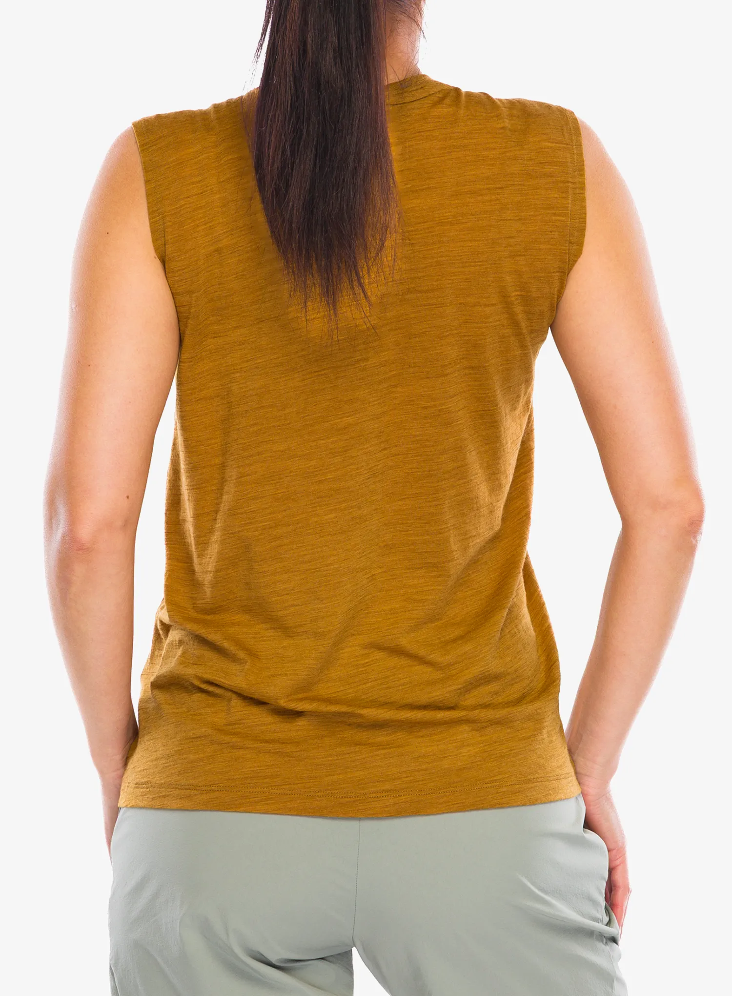 Дамски потник Salewa Eagle Minilogo Am Tank - golden brown