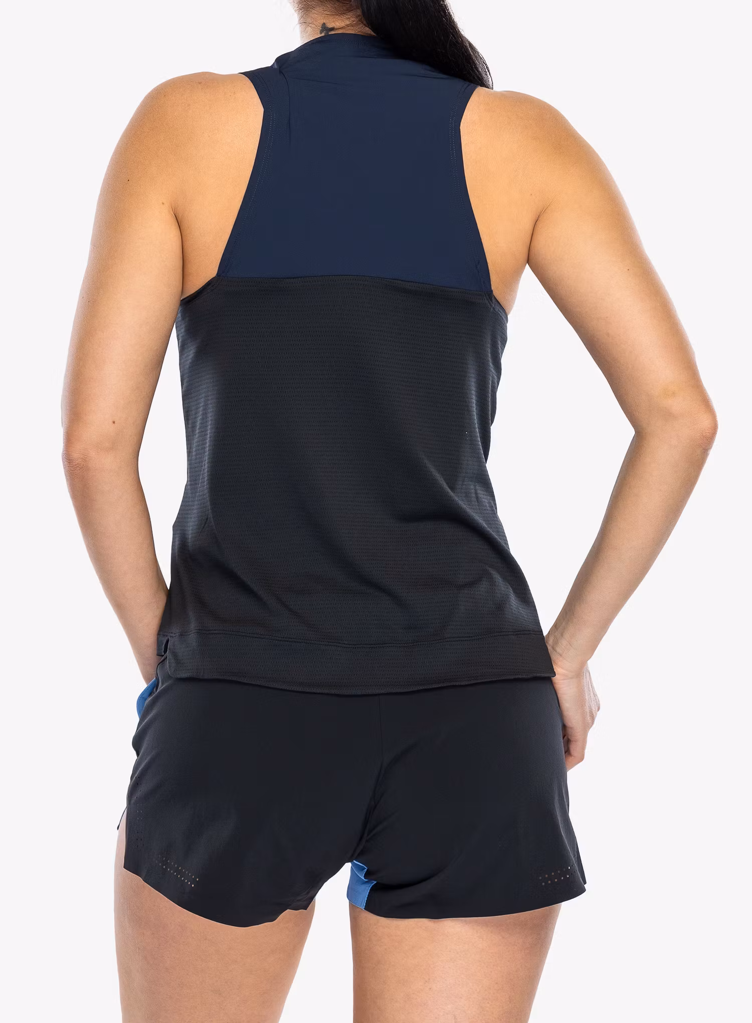 Дамски потник Salewa Pedroc Dry Hyb Tank - navy blazer