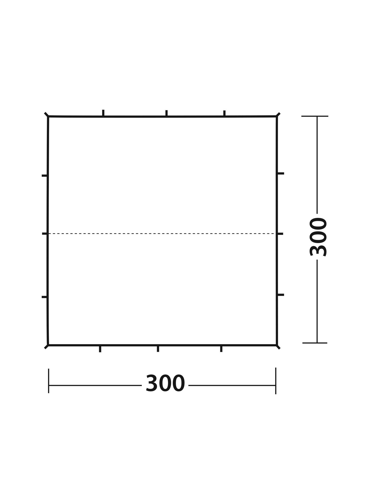 Платнище Robens 3 x 3 m - blue