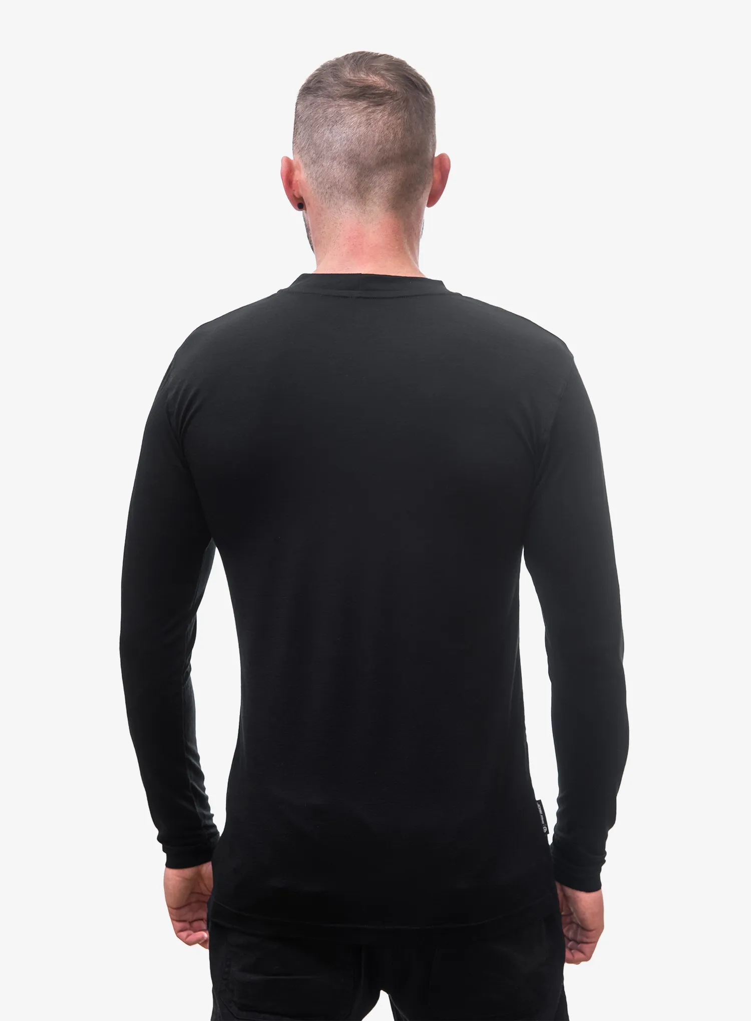 Суичър Sensor Merino Active PT Tee L/S - black mountains