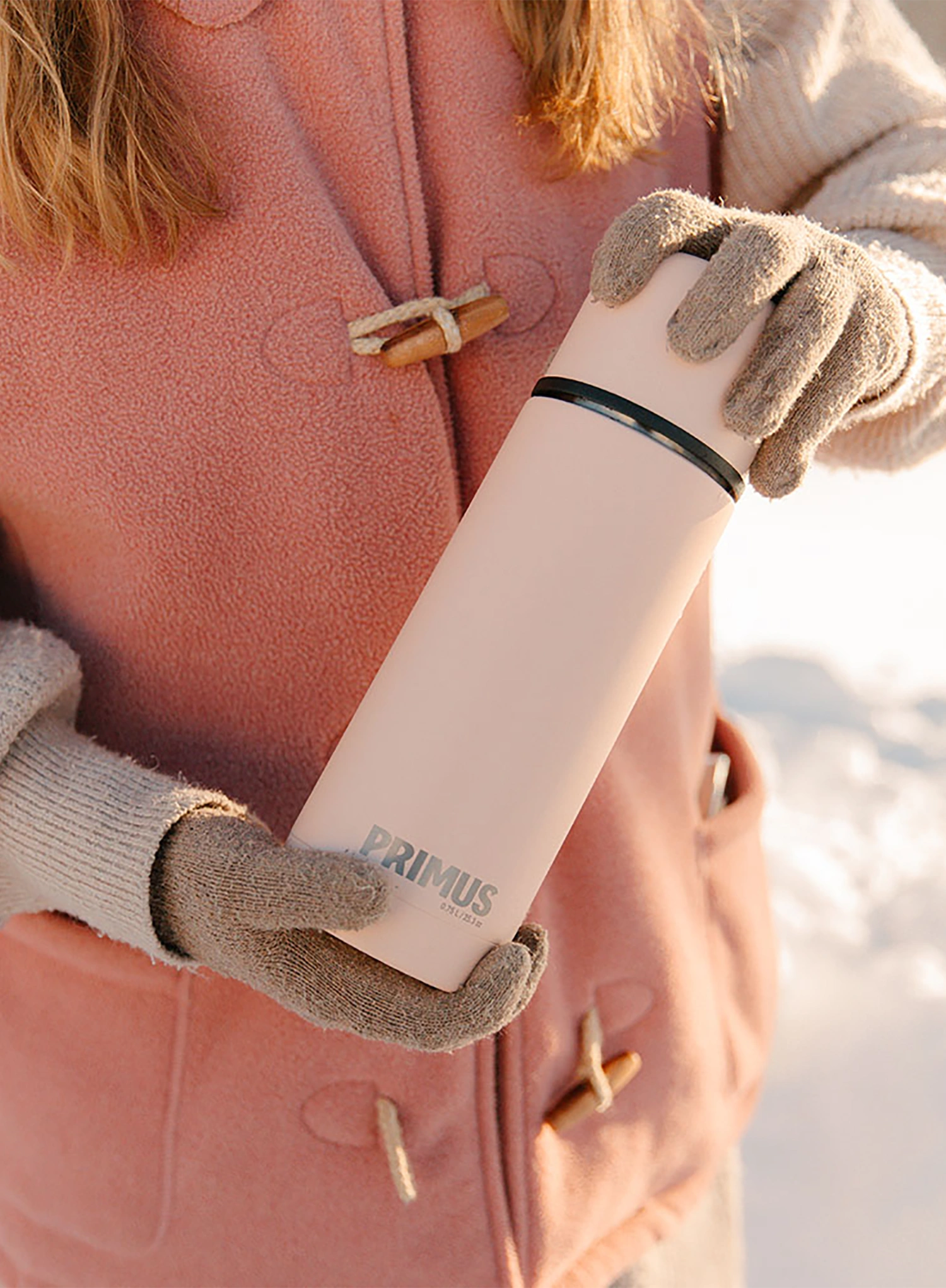 Термос Primus Classic Light Vacuum Bottle 0.75L - pale peach