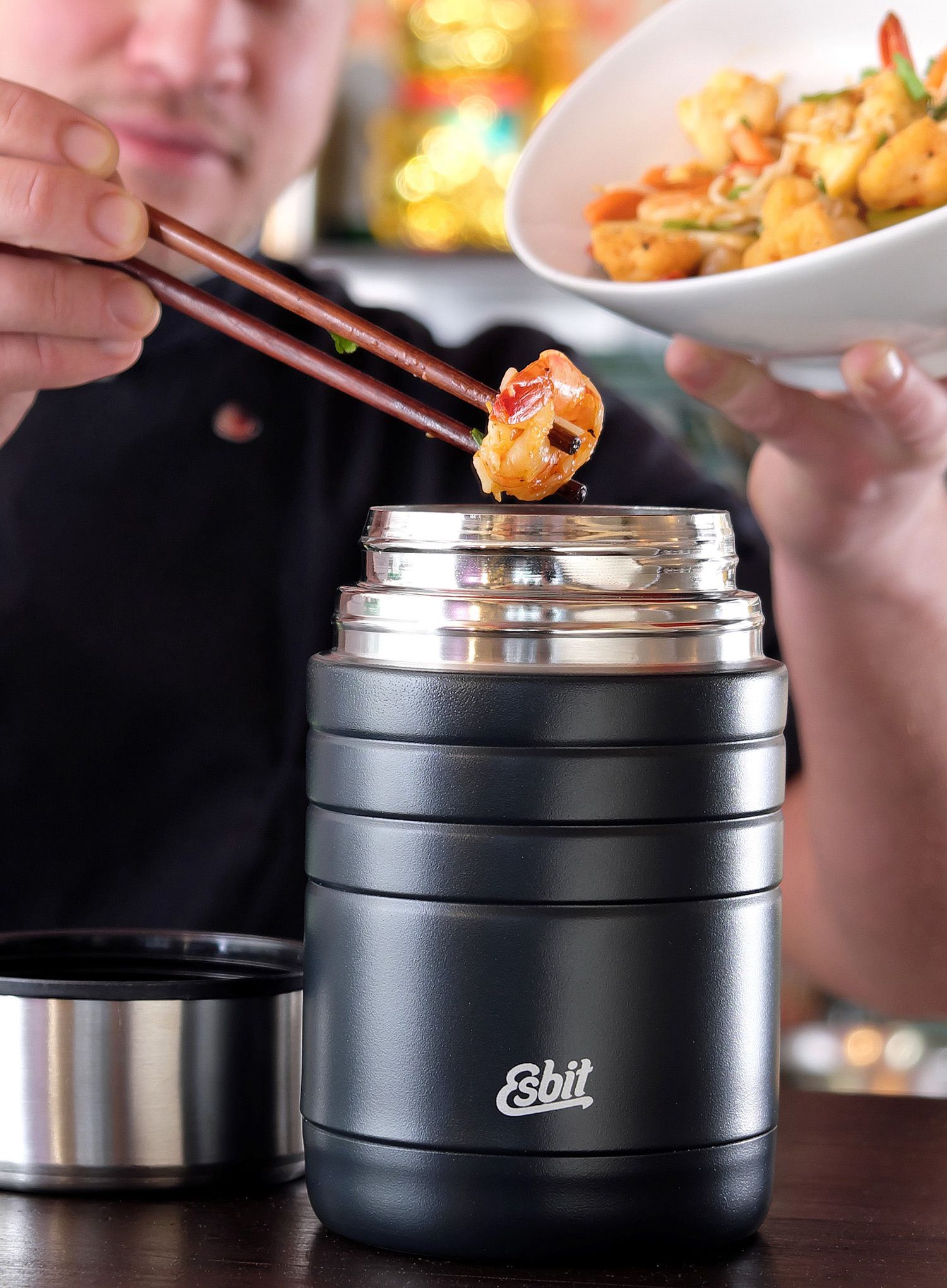 Термос за храна Esbit Food Jug Majoris 1L - black
