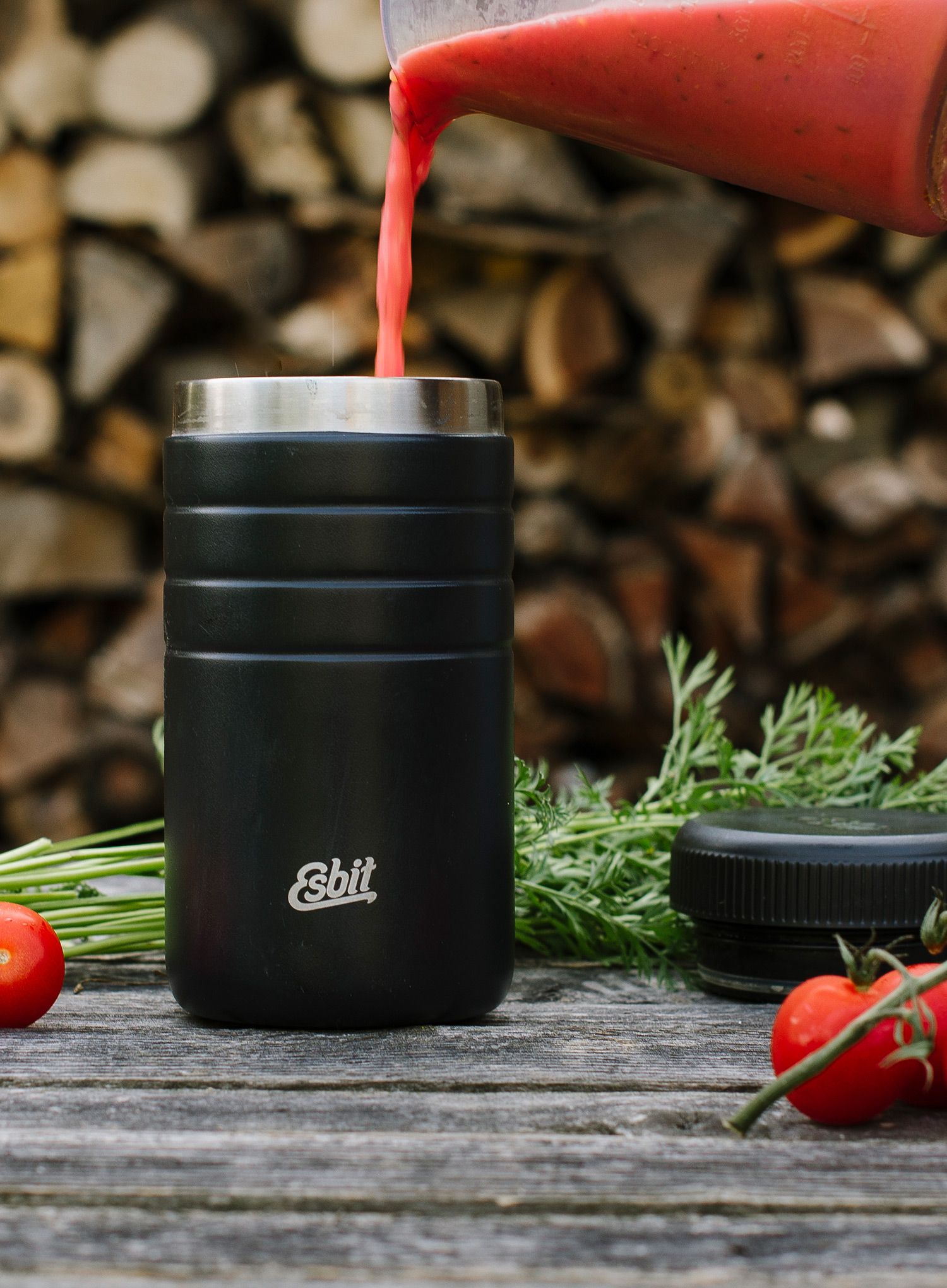 Термос за храна Esbit Majoris Food Jug 0,55L - black