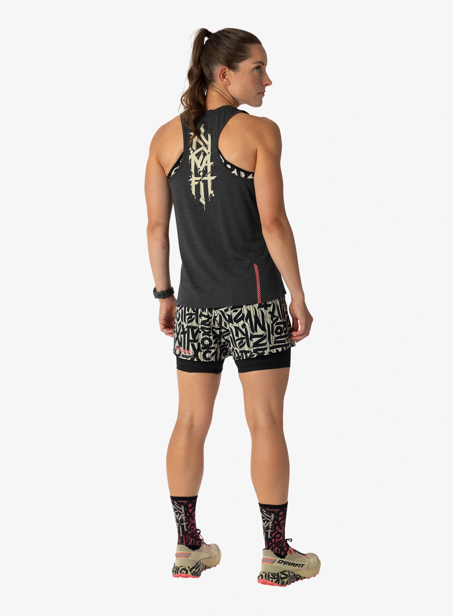 Дамско горнище Dynafit Trail Tank - out black 