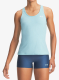 Дамско горнище Under Armour Tech Mesh Racer Tank - blue haze/white